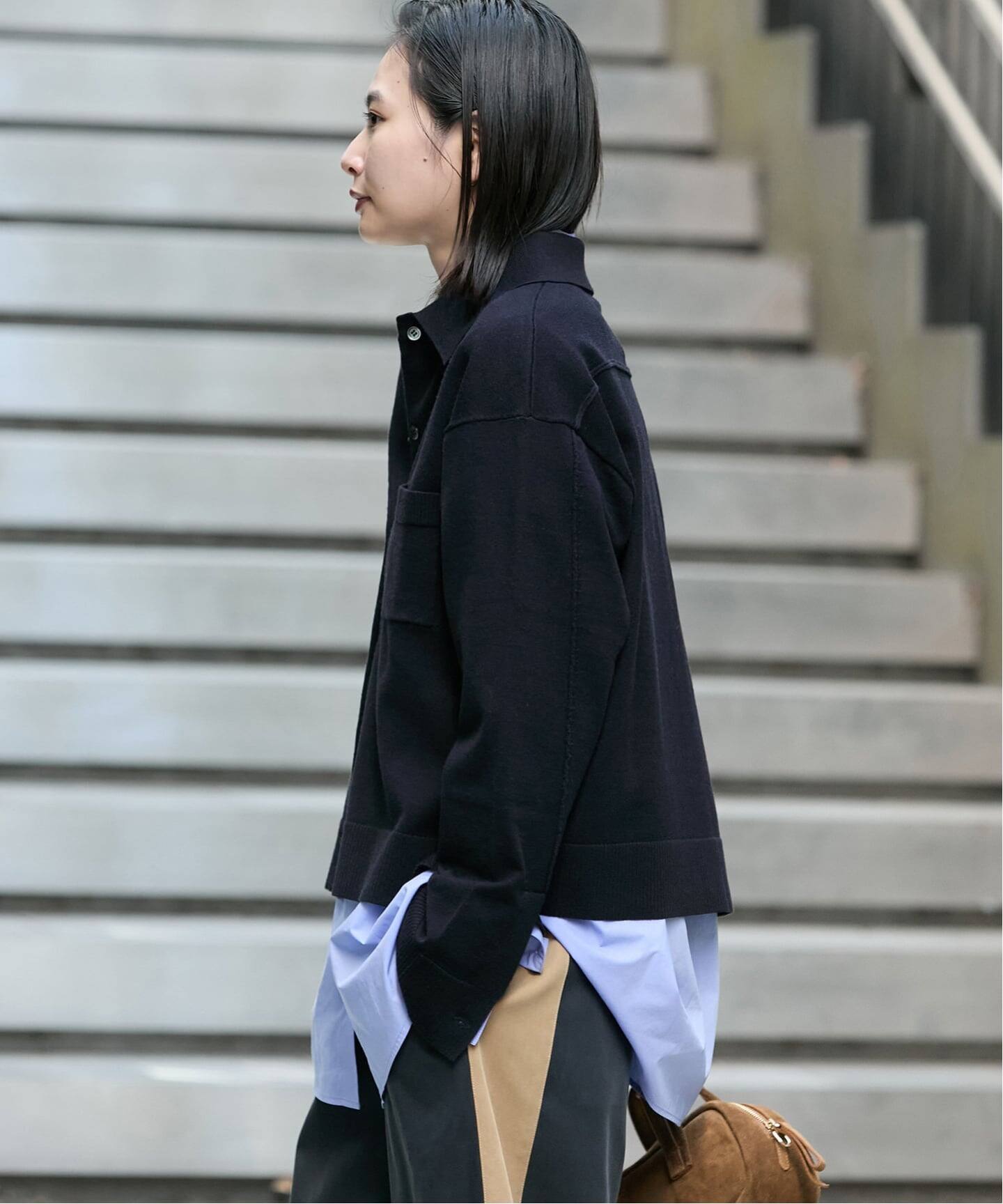 ウォッシャブル ニットシャツ（カーディガン）｜JOURNAL STANDARD