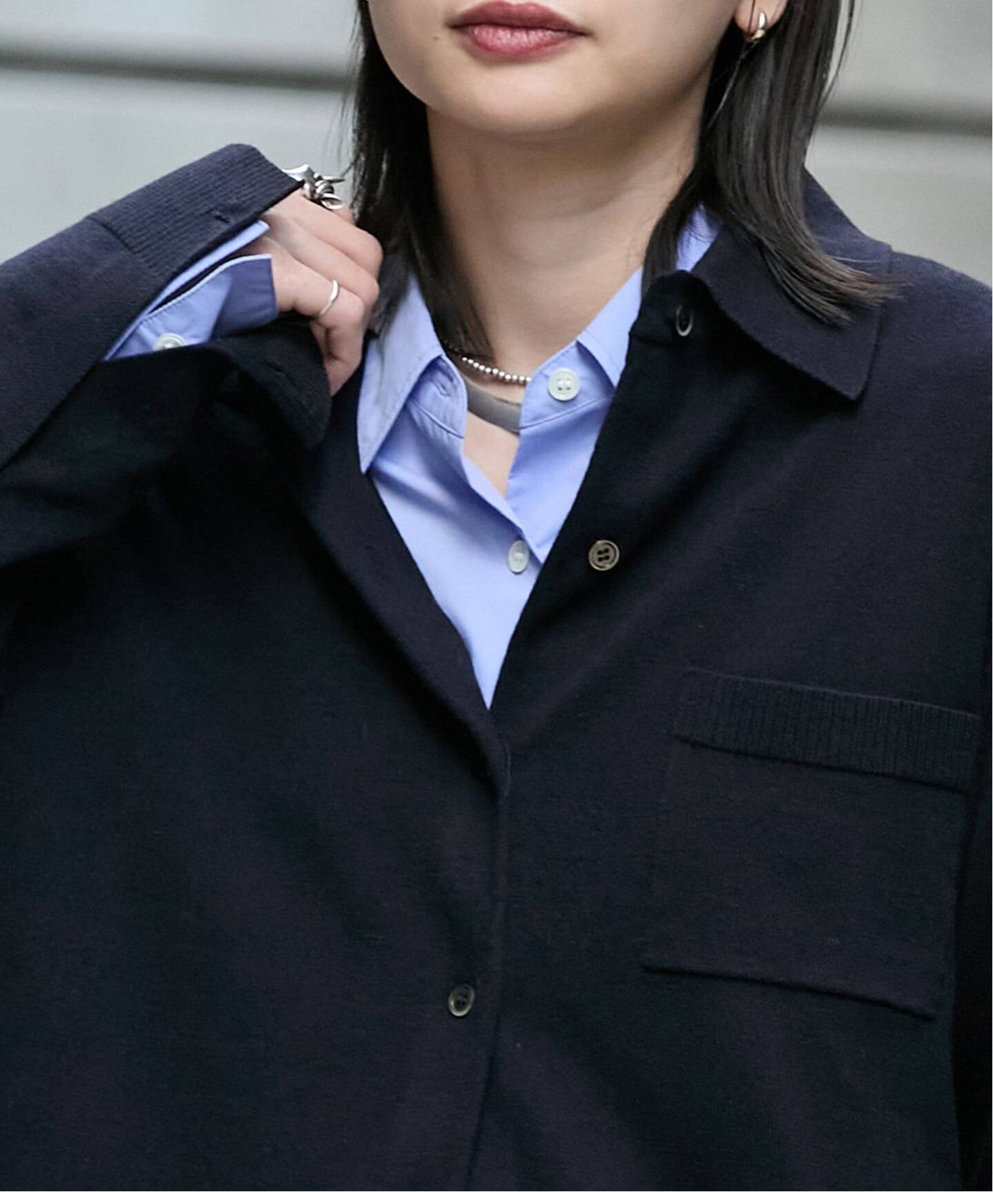 ウォッシャブル ニットシャツ（カーディガン）｜JOURNAL STANDARD