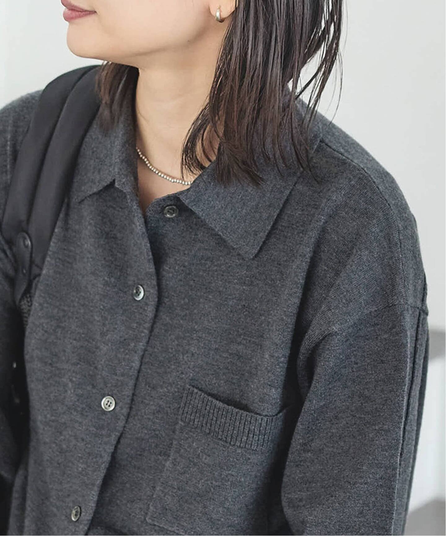 ウォッシャブル ニットシャツ（カーディガン）｜JOURNAL STANDARD