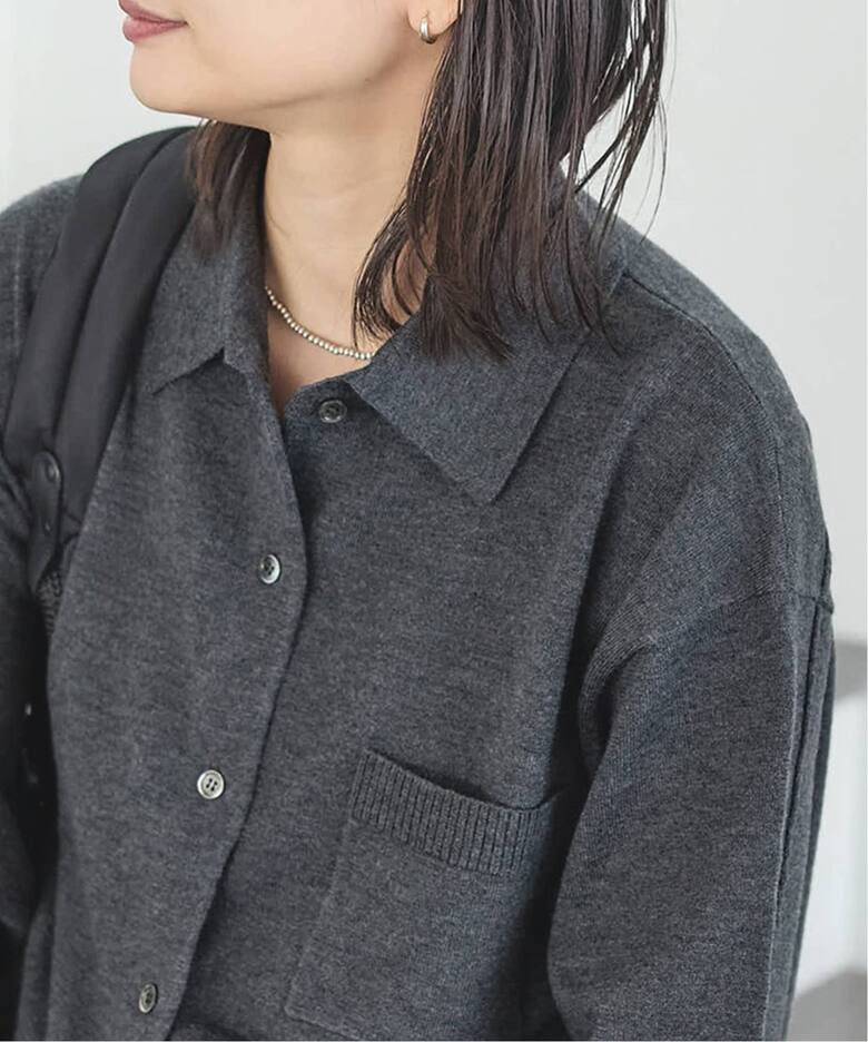 ウォッシャブル ニットシャツ（カーディガン）｜JOURNAL STANDARD 