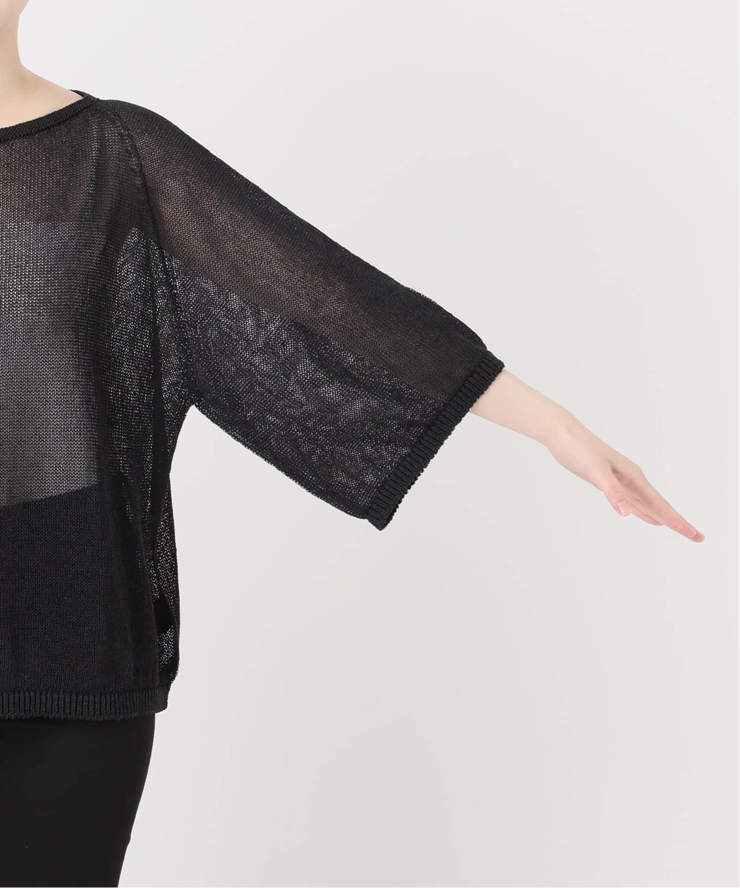 ペーパーヤーンサマールーズプルオーバー（ニット／セーター