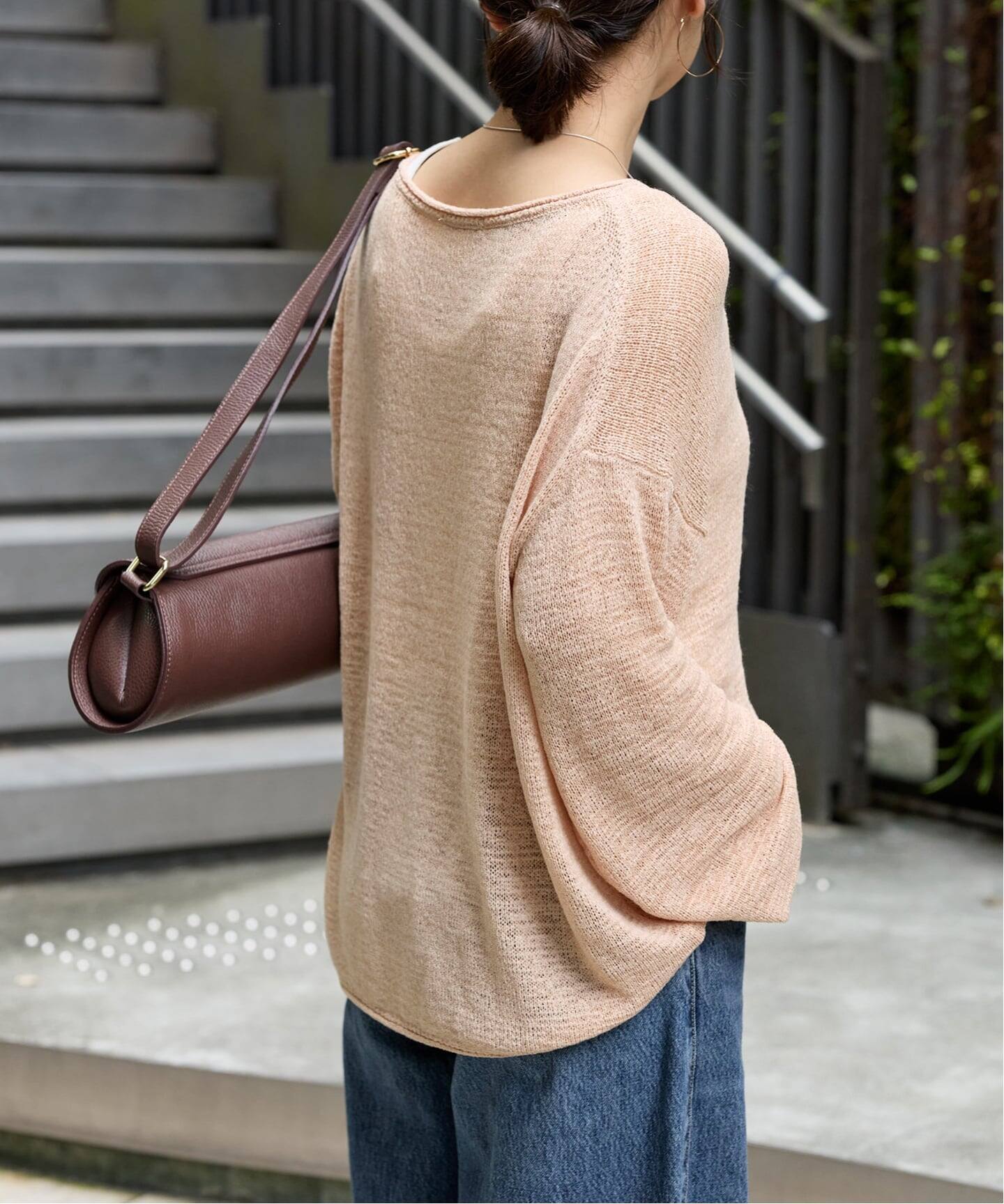 テープヤーンルーズプルオーバー（ニット／セーター）｜JOURNAL