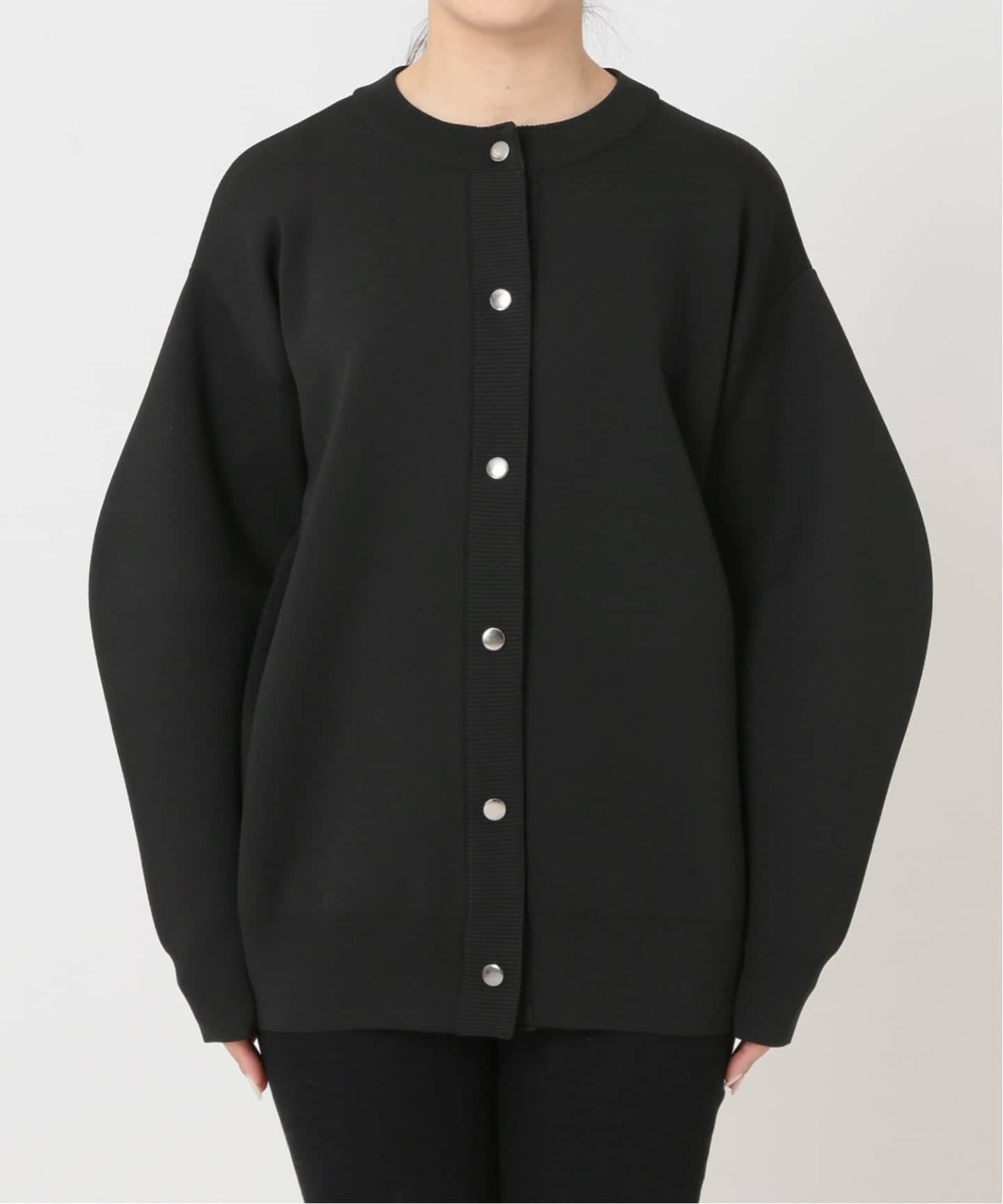 WEB限定追加》ウォッシャブルバナナスリーブカーディガン