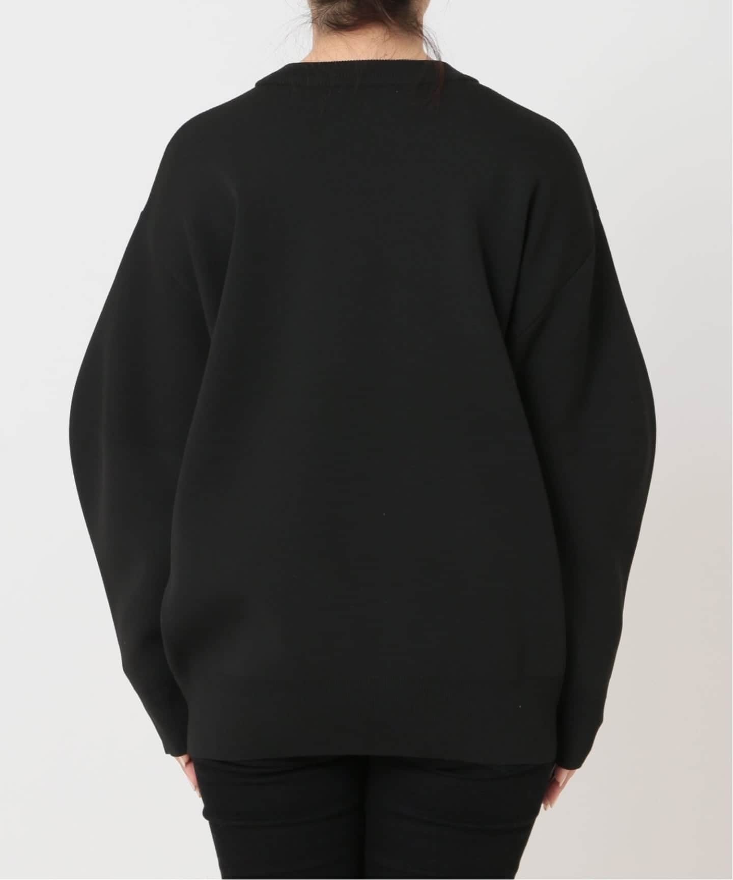 【ジャーナルスタンダード】新品 ウォッシャブル バナナスリーブ カーディガン 黒 WEB限定追加3》ウォッシャブルバナナスリーブカーディガン