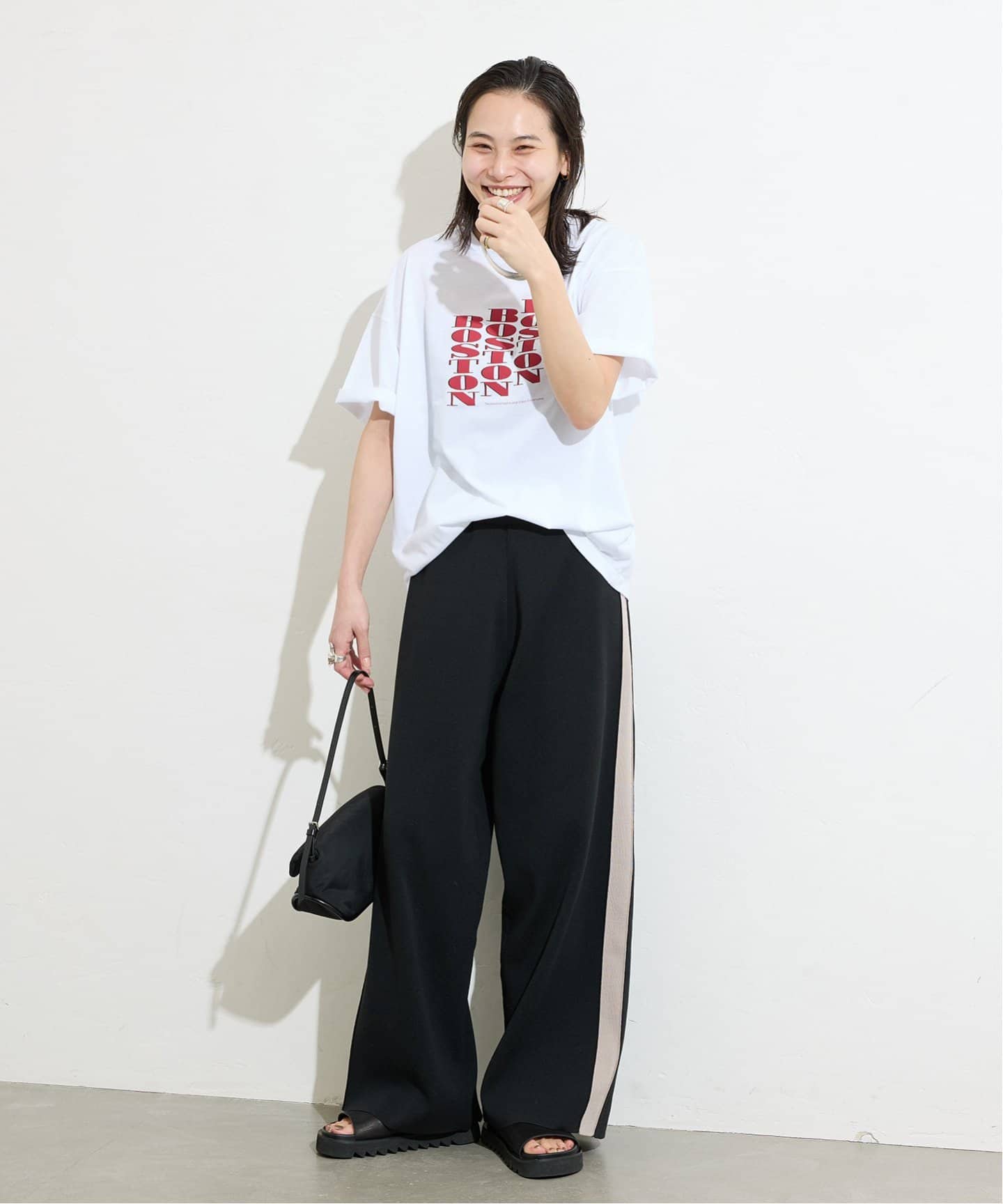 【新品未使用】JOURNAL STANDARD ウォッシャブルトラックパンツ WEB限定追加》ウォッシャブルトラックパンツ（その他パンツ