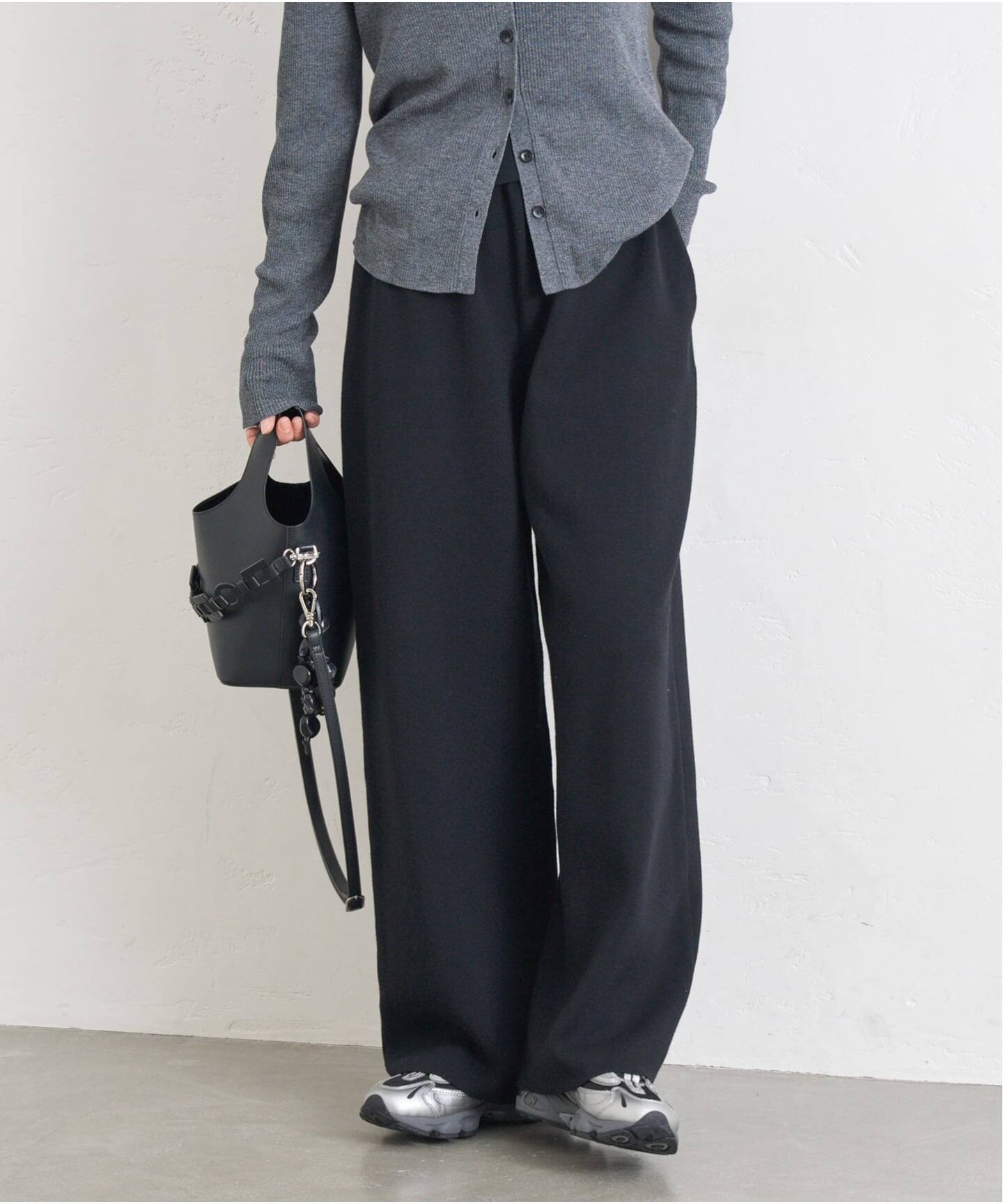 WEB限定追加》ウォッシャブルTEXBRID ワイドパンツ（その他パンツ