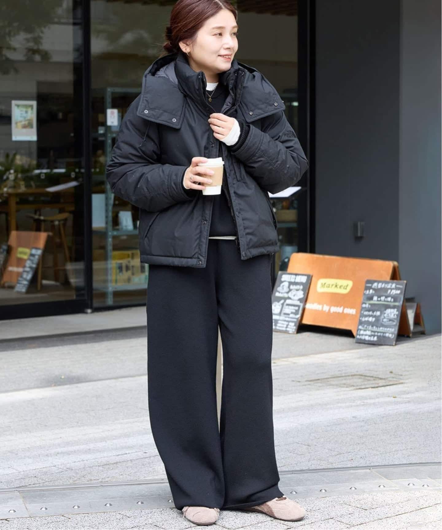 WEB限定追加2》ウォッシャブルTEXBRID ワイドパンツ（その他パンツ