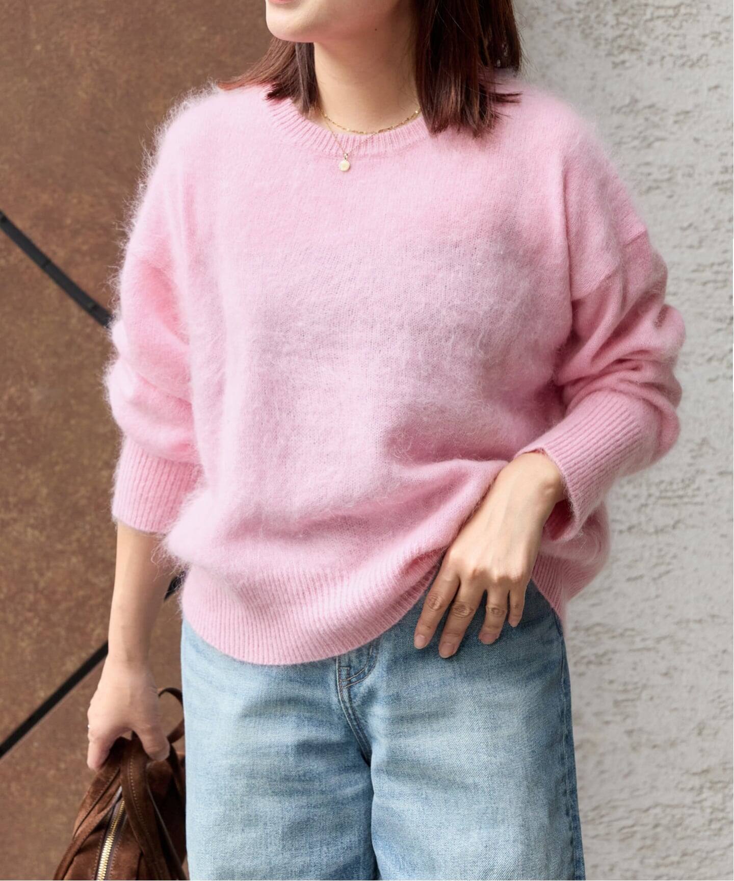 FLUFFYクループルオーバー（ニット／セーター）｜JOURNAL STANDARD