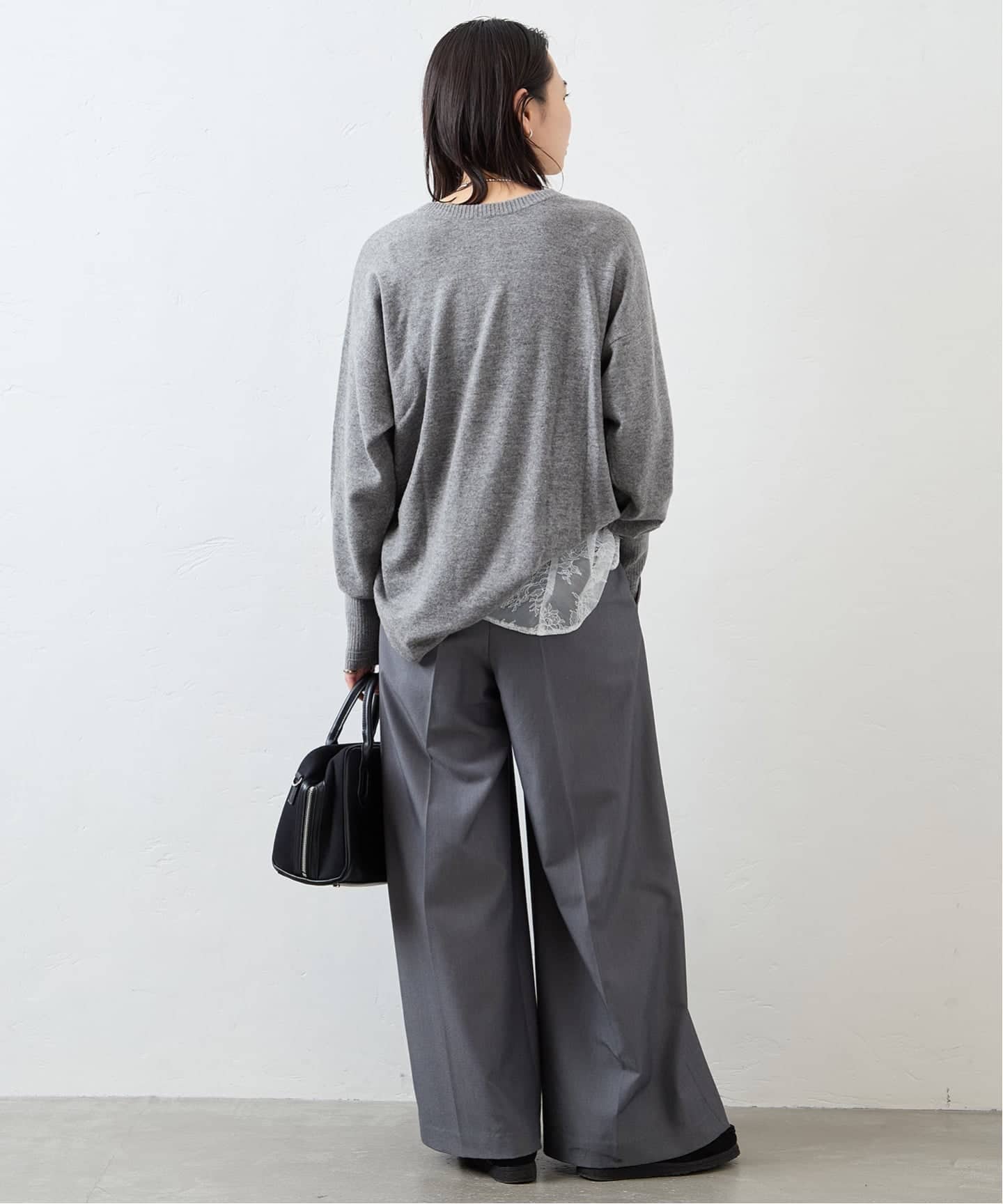 ウールカシミヤMIX 2WAYヘンリー（ニット／セーター）｜JOURNAL