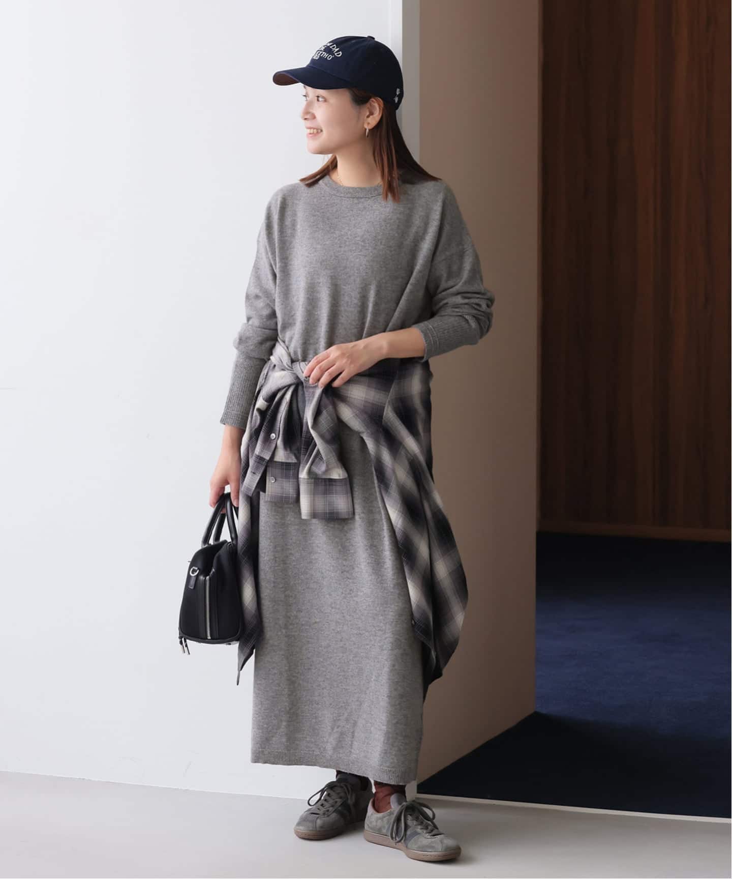 ROPE カシミヤ混 ニットワンピース IENA ANAYI BEAMSアナイ COLLECTION