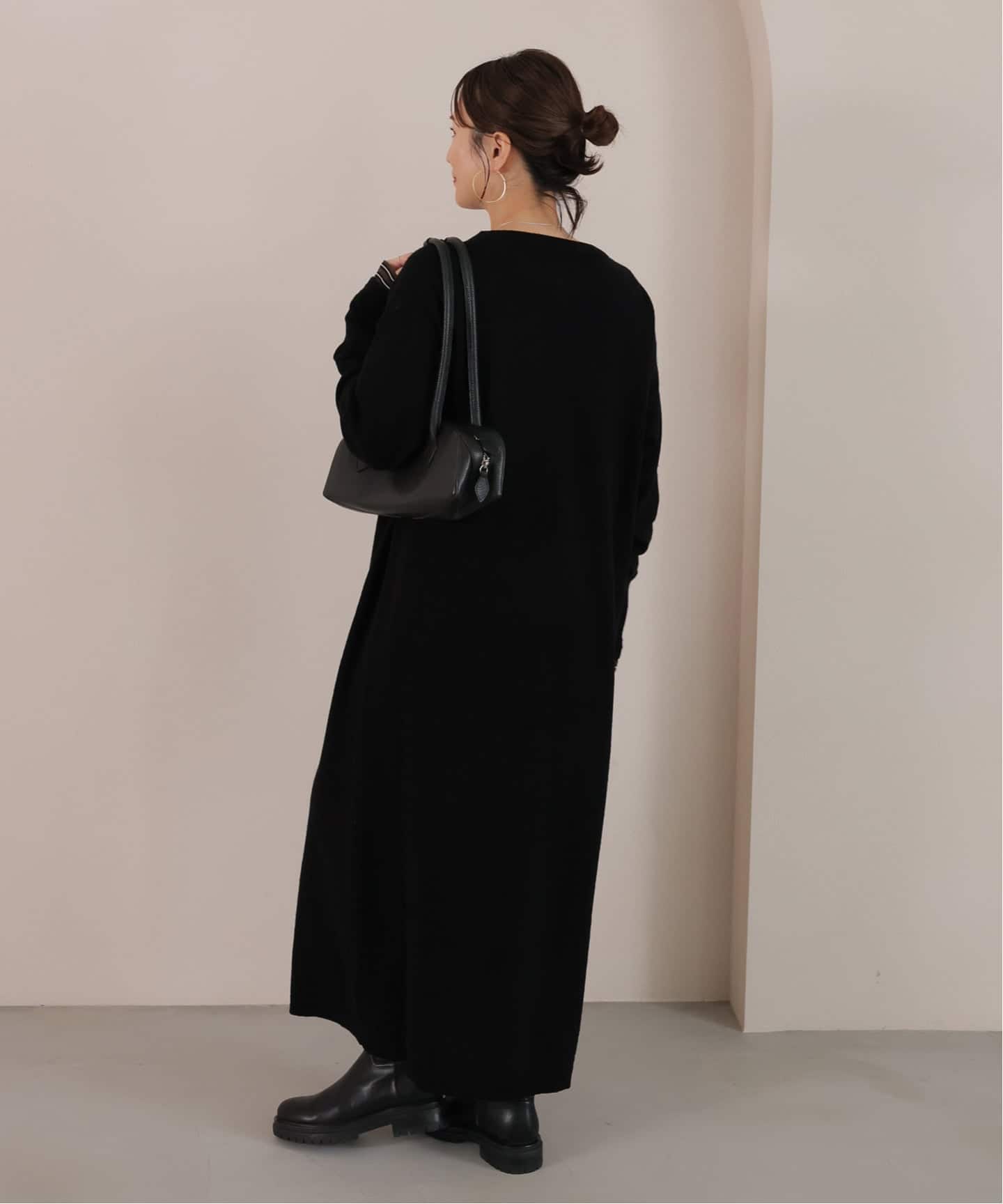 ウールカシミヤMIX マキシワンピース（ワンピース）｜JOURNAL STANDARD