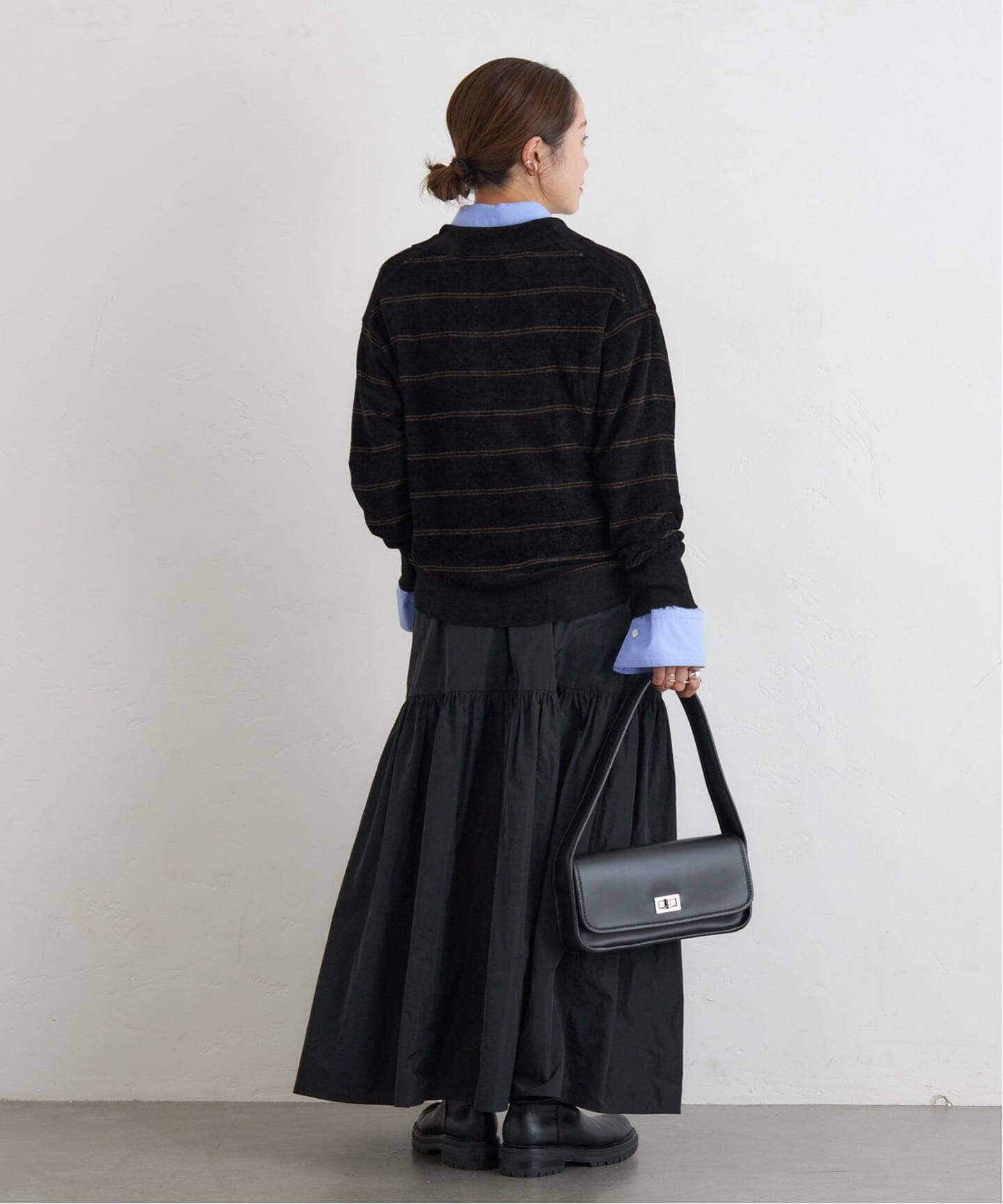 JOURNAL STANDARD★レディースベロアニットロングスリーブポロシャツ JOURNAL STANDARD（ジャーナルスタンダード） ニット セーター ベロア