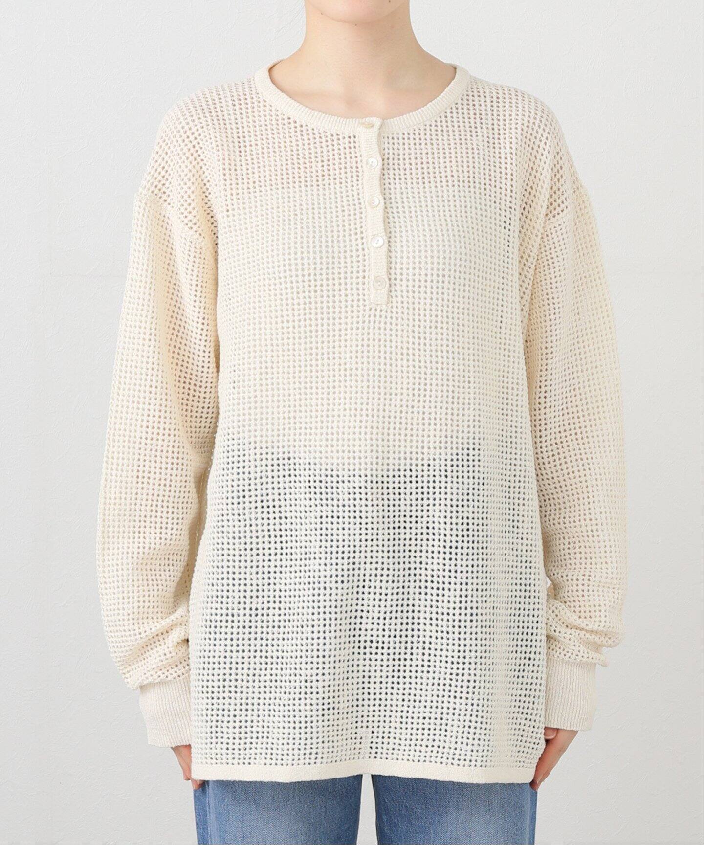 ヘンリーメッシュニット（ニット／セーター）｜JOURNAL STANDARD