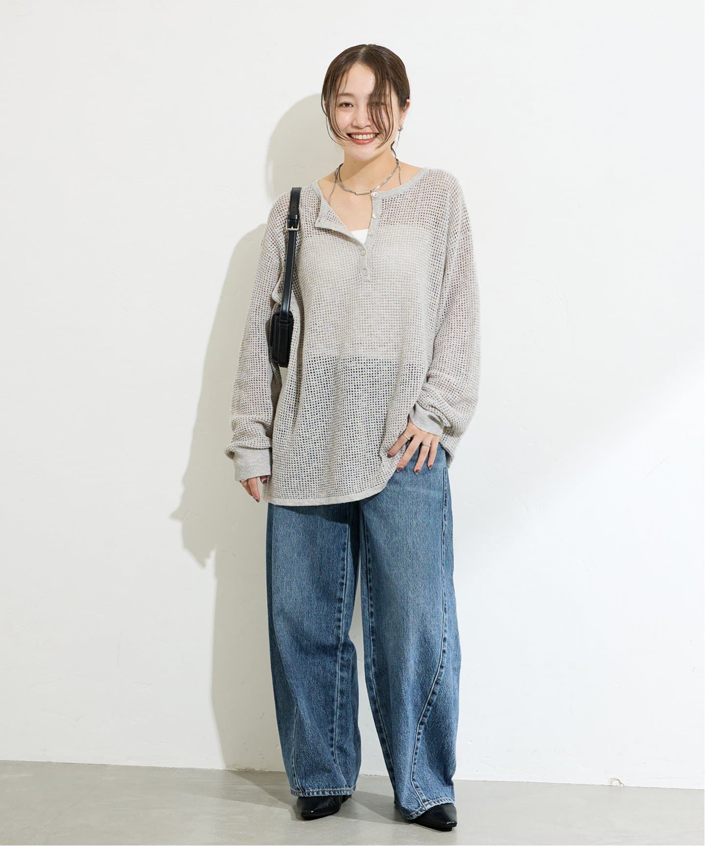 追加》ヘンリーメッシュニット（ニット／セーター）｜JOURNAL STANDARD