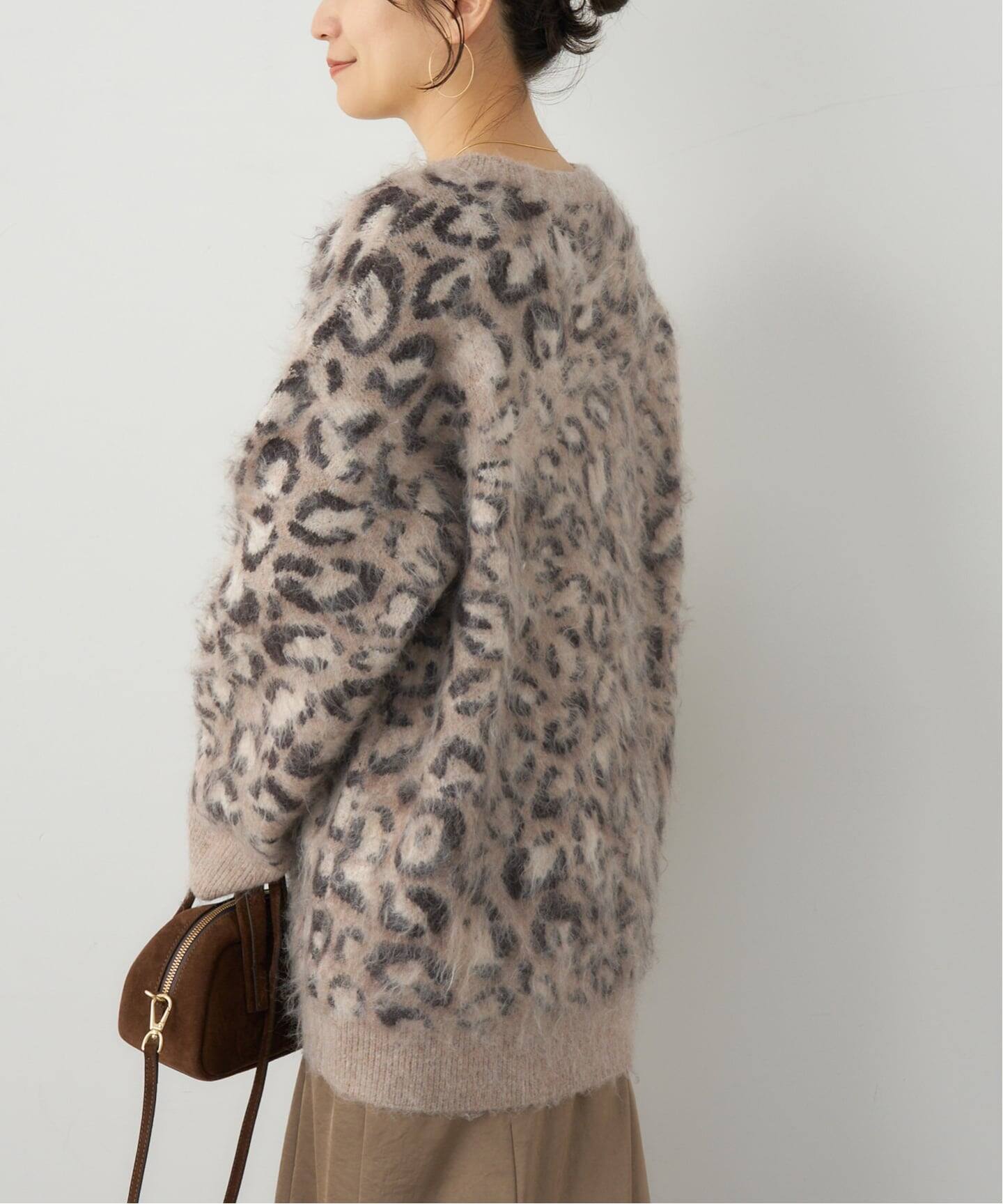 レオパードシャギーニット（ニット／セーター）｜JOURNAL STANDARD