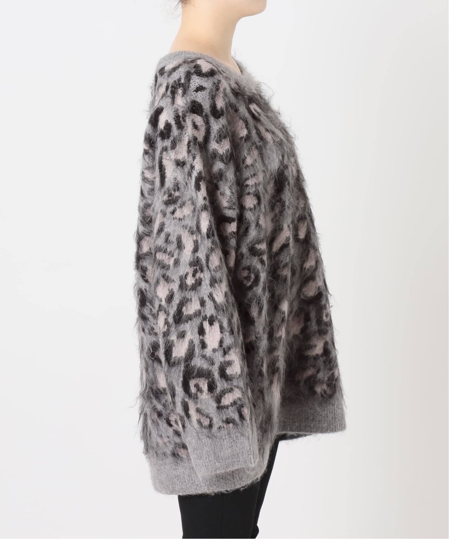 レオパードシャギーニット（ニット／セーター）｜JOURNAL STANDARD