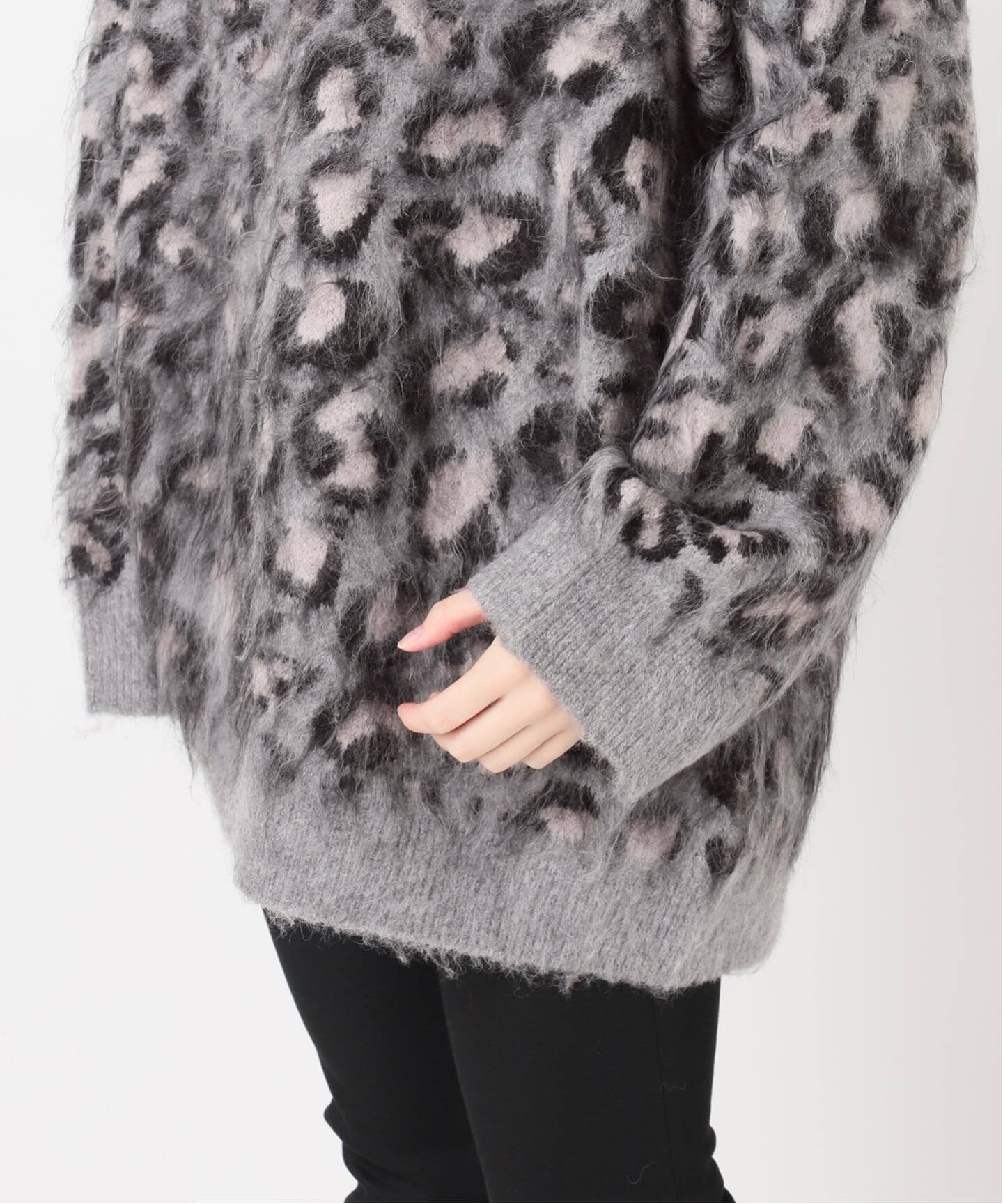 レオパードシャギーニット（ニット／セーター）｜JOURNAL STANDARD