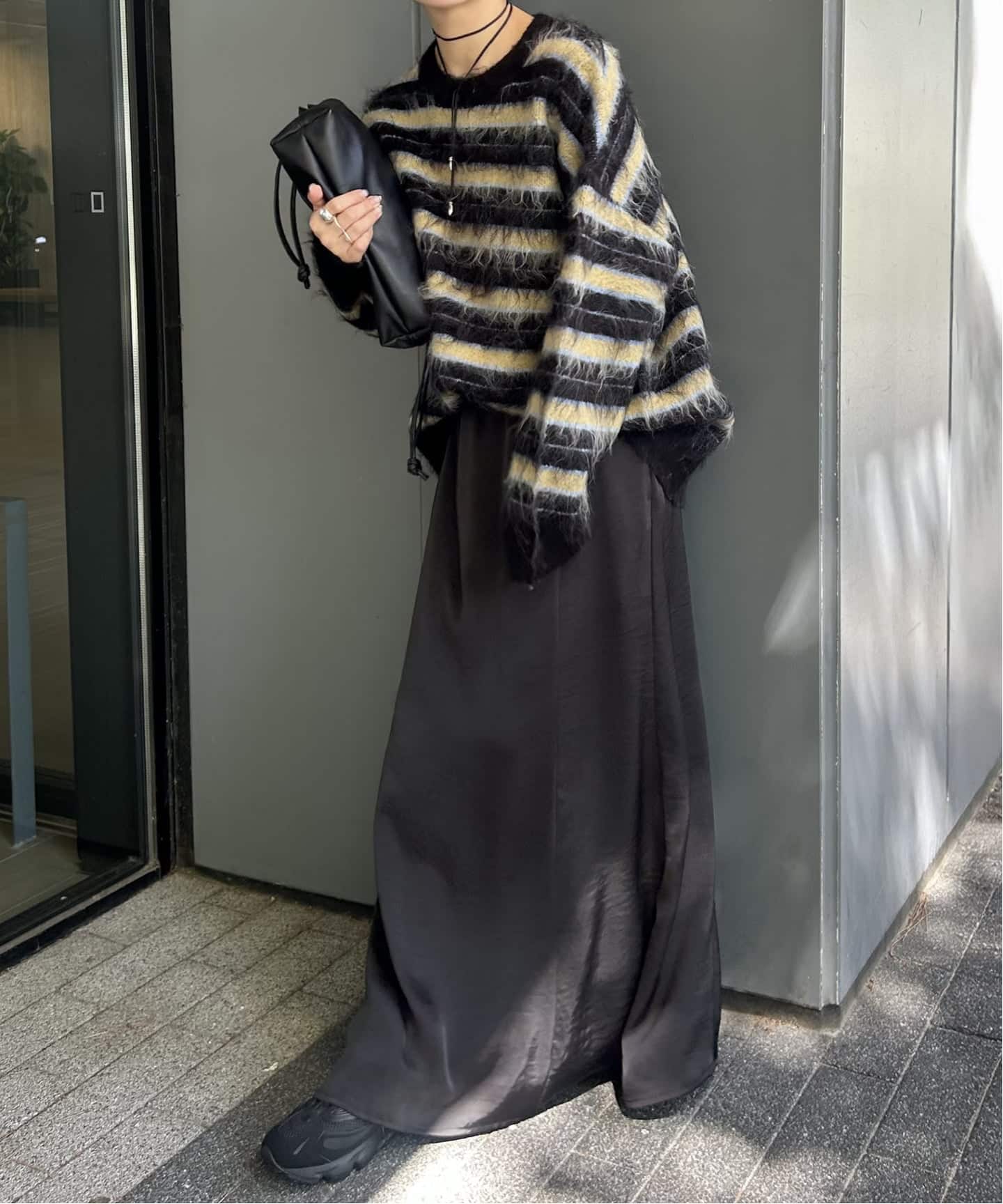 マルチボーダーシャギーニット（ニット／セーター）｜JOURNAL STANDARD