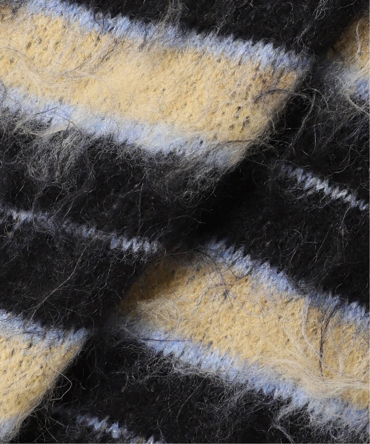 マルチボーダーシャギーニット（ニット／セーター）｜JOURNAL STANDARD