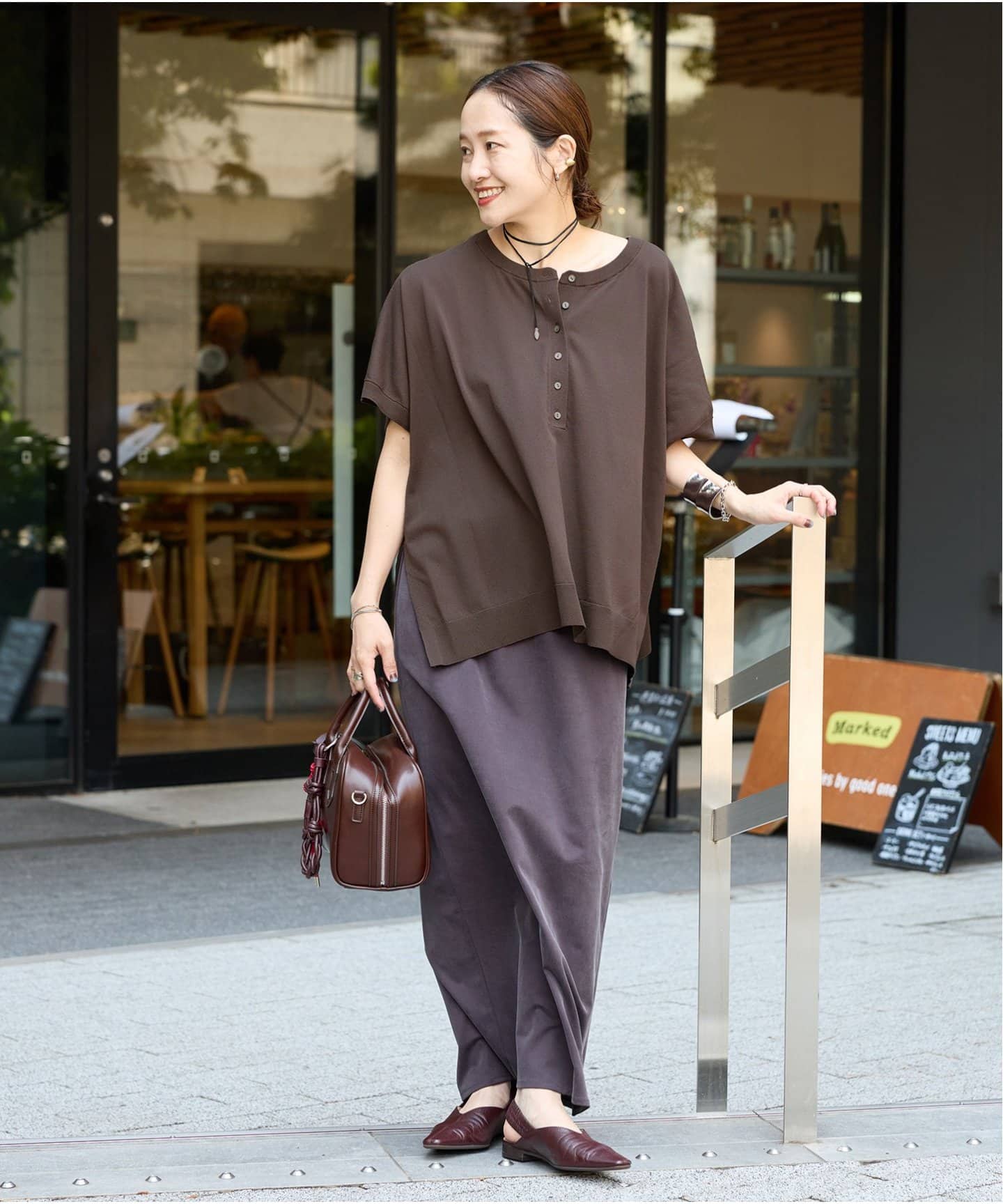 JOURNAL STANDARD (ジャーナルスタンダード) ★★ ②＃② 25080400706020 ウォッシャブル 2WAYポンチョプルオーバー レディース ブラウン FREE ウォッシャブル 2WAYポンチョプルオーバー（ニット／セーター