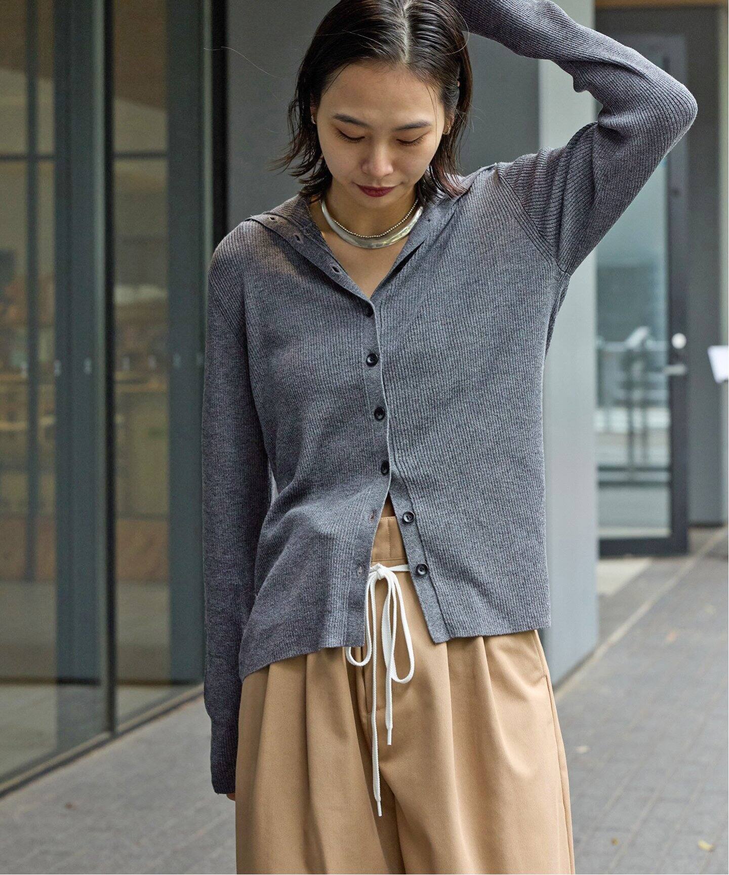 JOURNAL STANDARD リブカーディガン ウォッシャブルVOCEリブカーディガン（カーディガン）｜JOURNAL