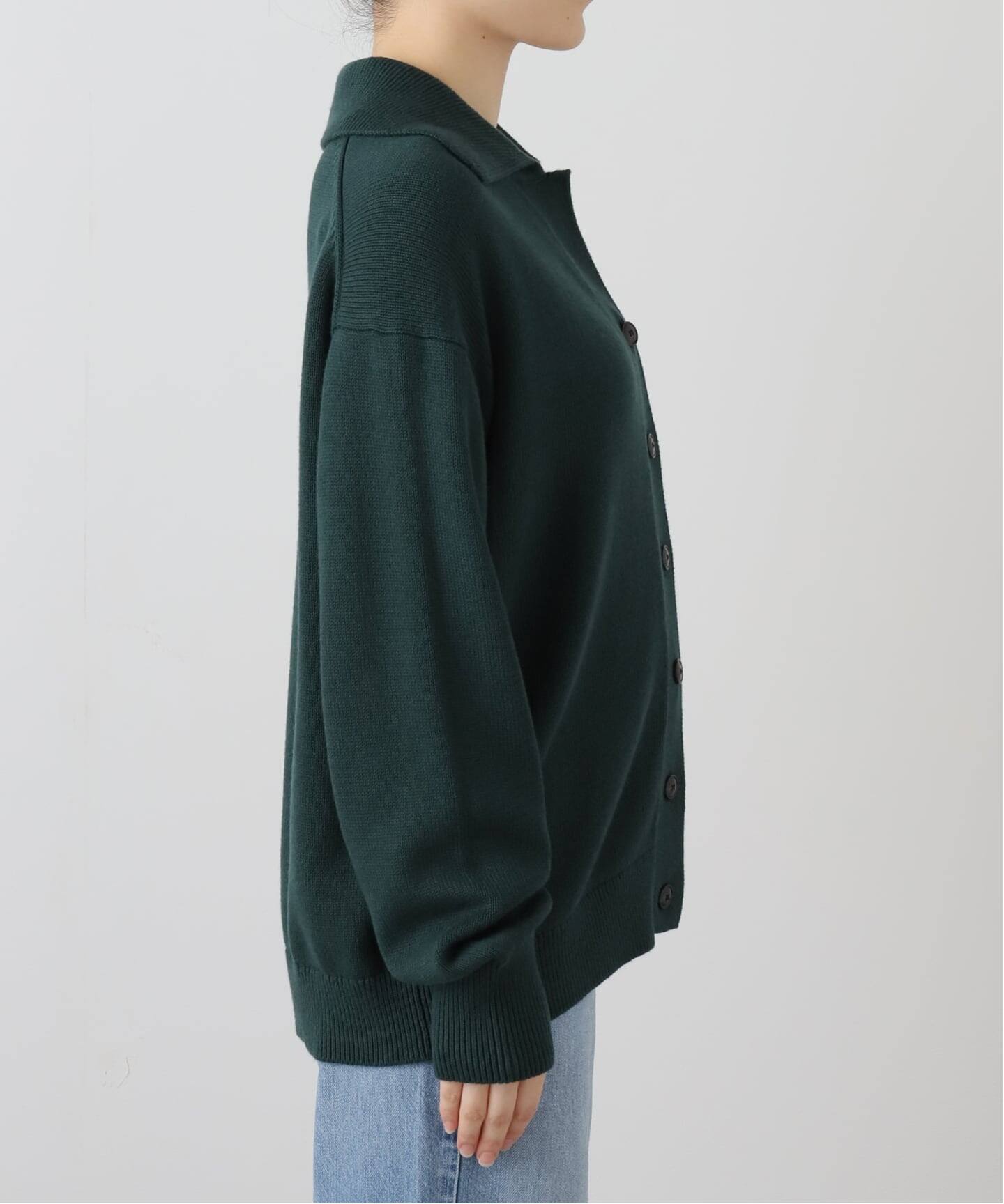 コットンウールインターシャカーディガン（カーディガン）｜JOURNAL