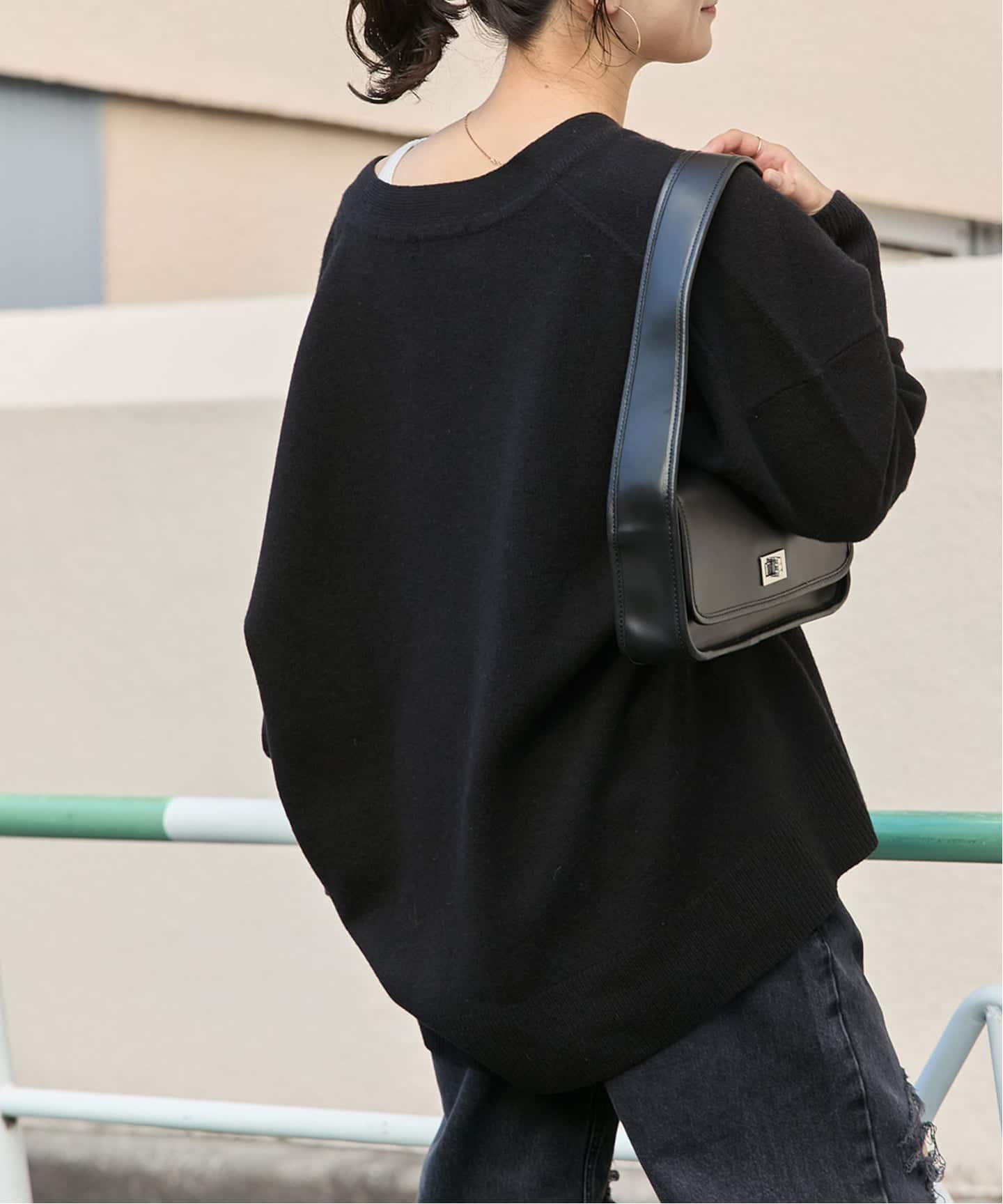 追加2》MUSIC DEEP V ルーズプルオーバー（ニット／セーター