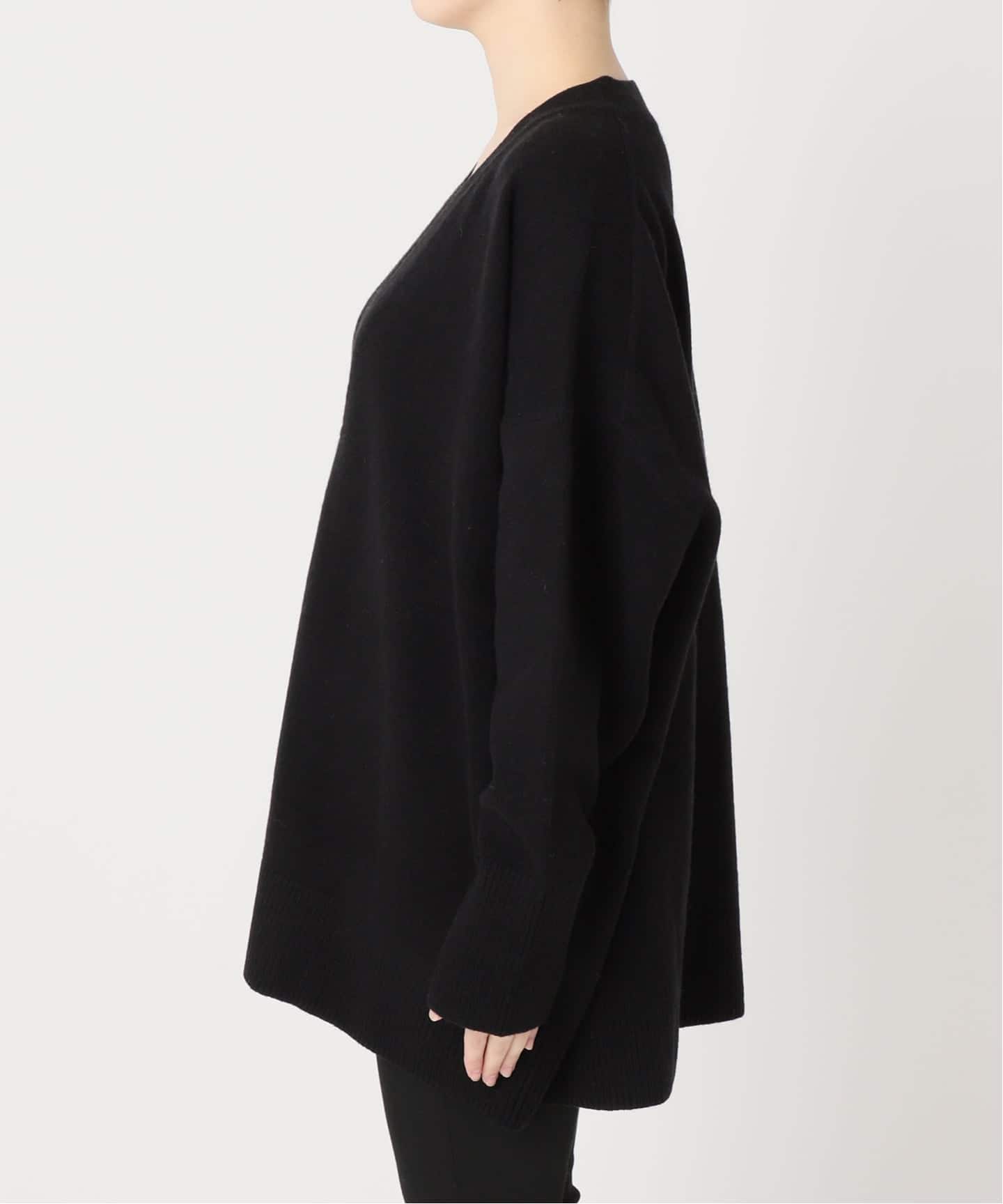 追加2》MUSIC DEEP V ルーズプルオーバー（ニット／セーター