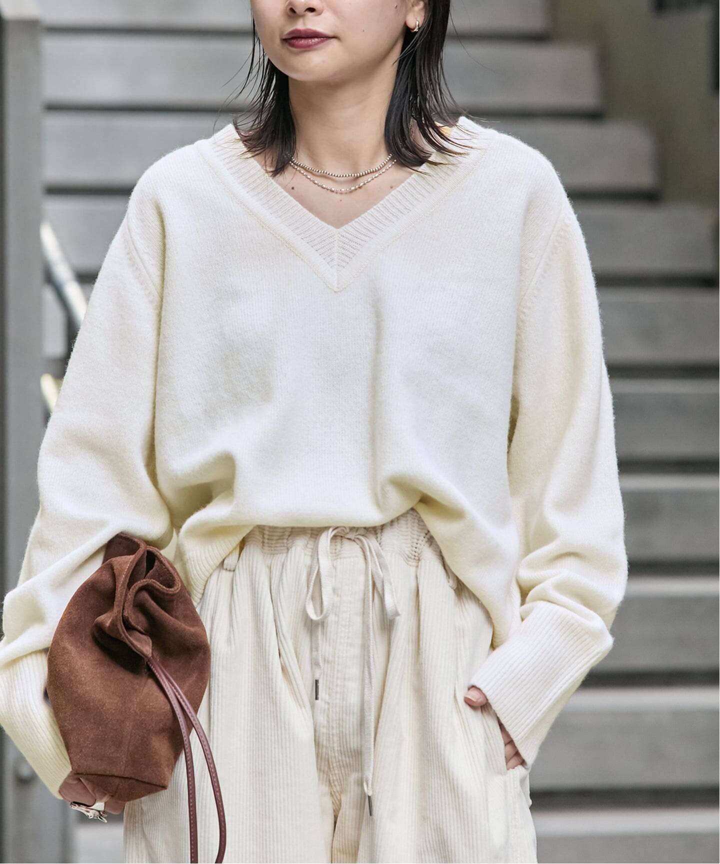 追加2》MUSIC Vネックプルオーバー（ニット／セーター）｜JOURNAL