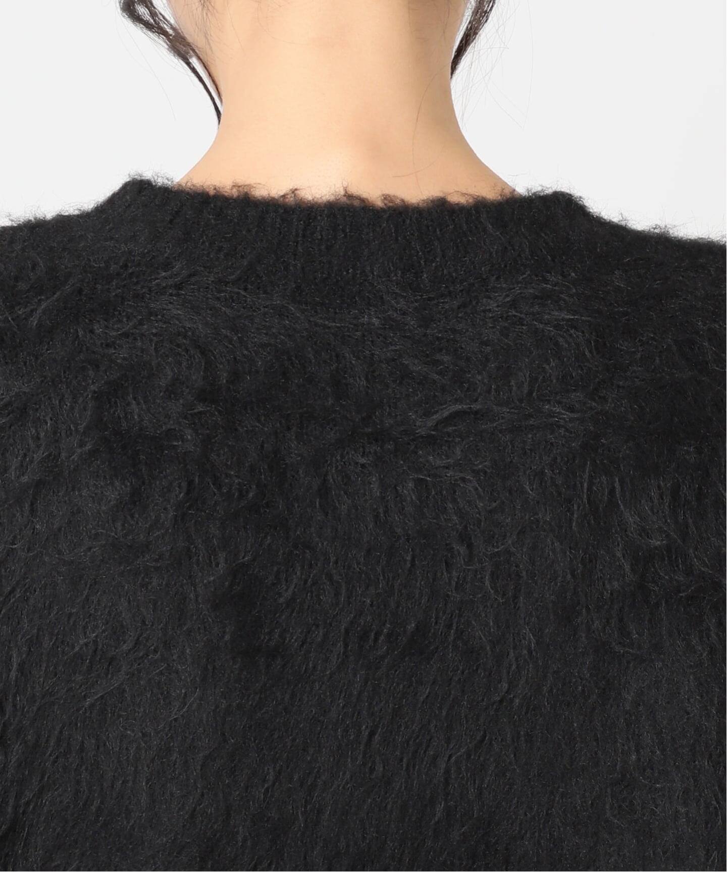 WEB限定追加2》シャギークルーネックプルオーバー（ニット／セーター