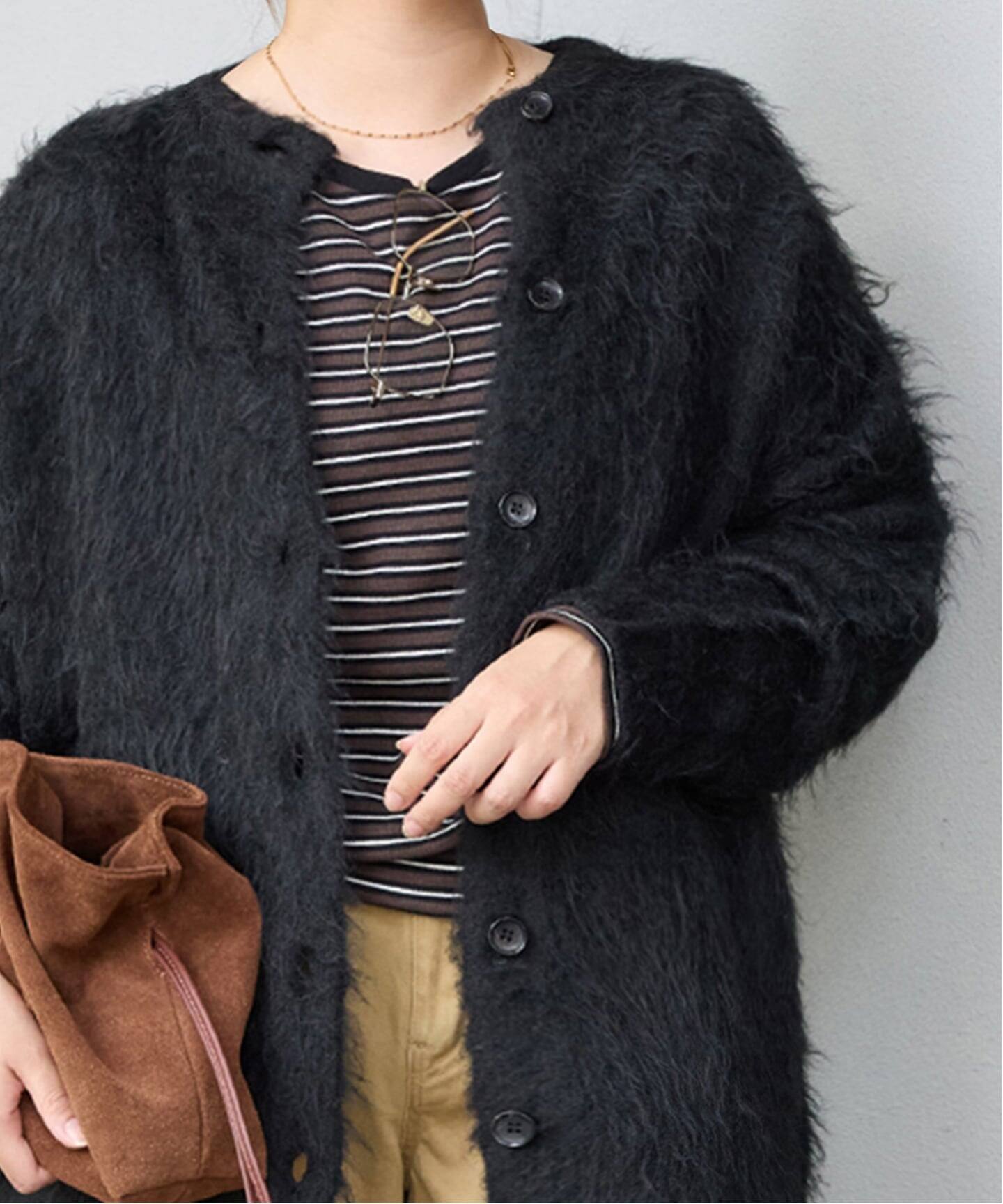 WEB限定追加予約》シャギーカーディガン（カーディガン