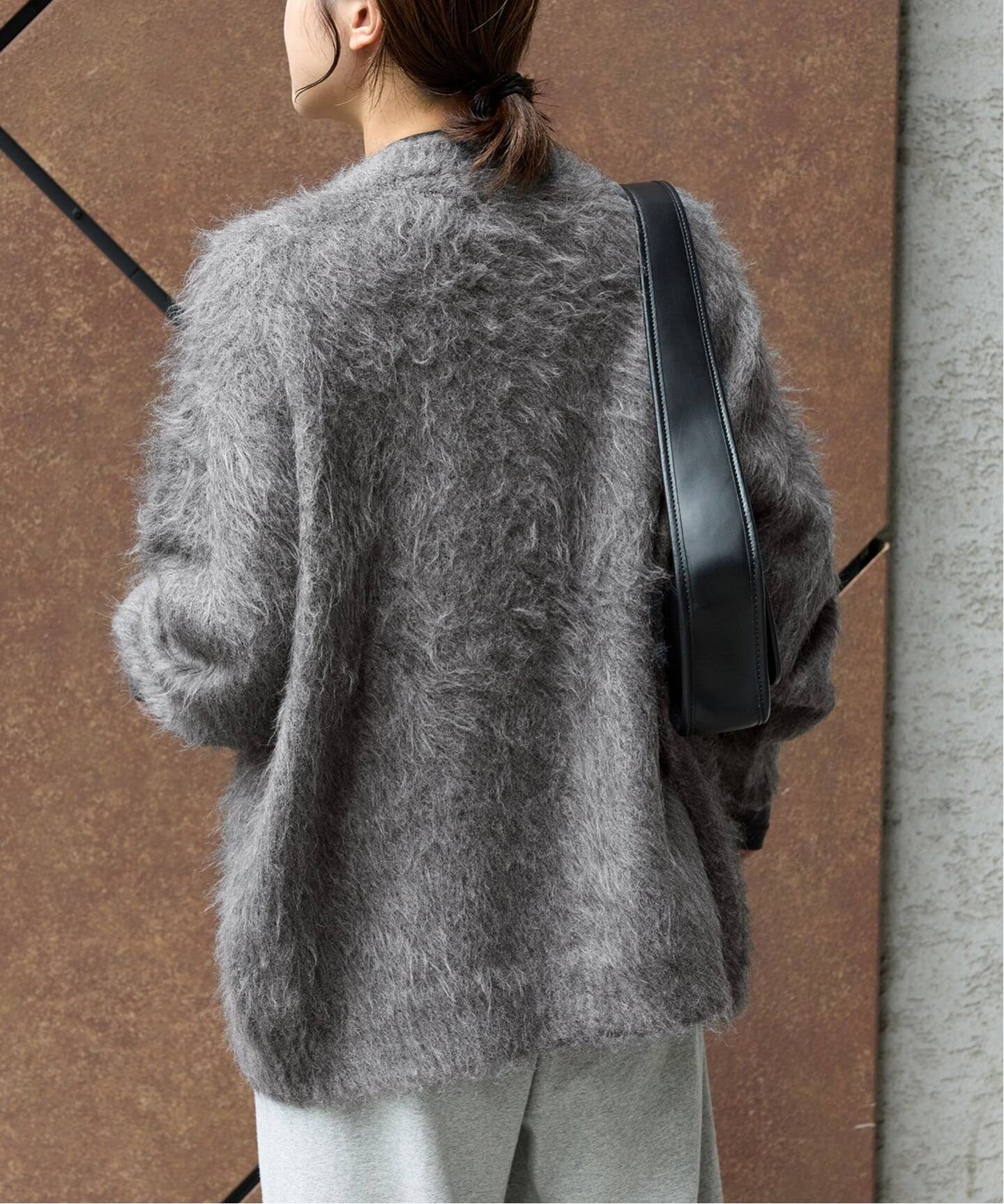 WEB限定追加予約》シャギーカーディガン（カーディガン