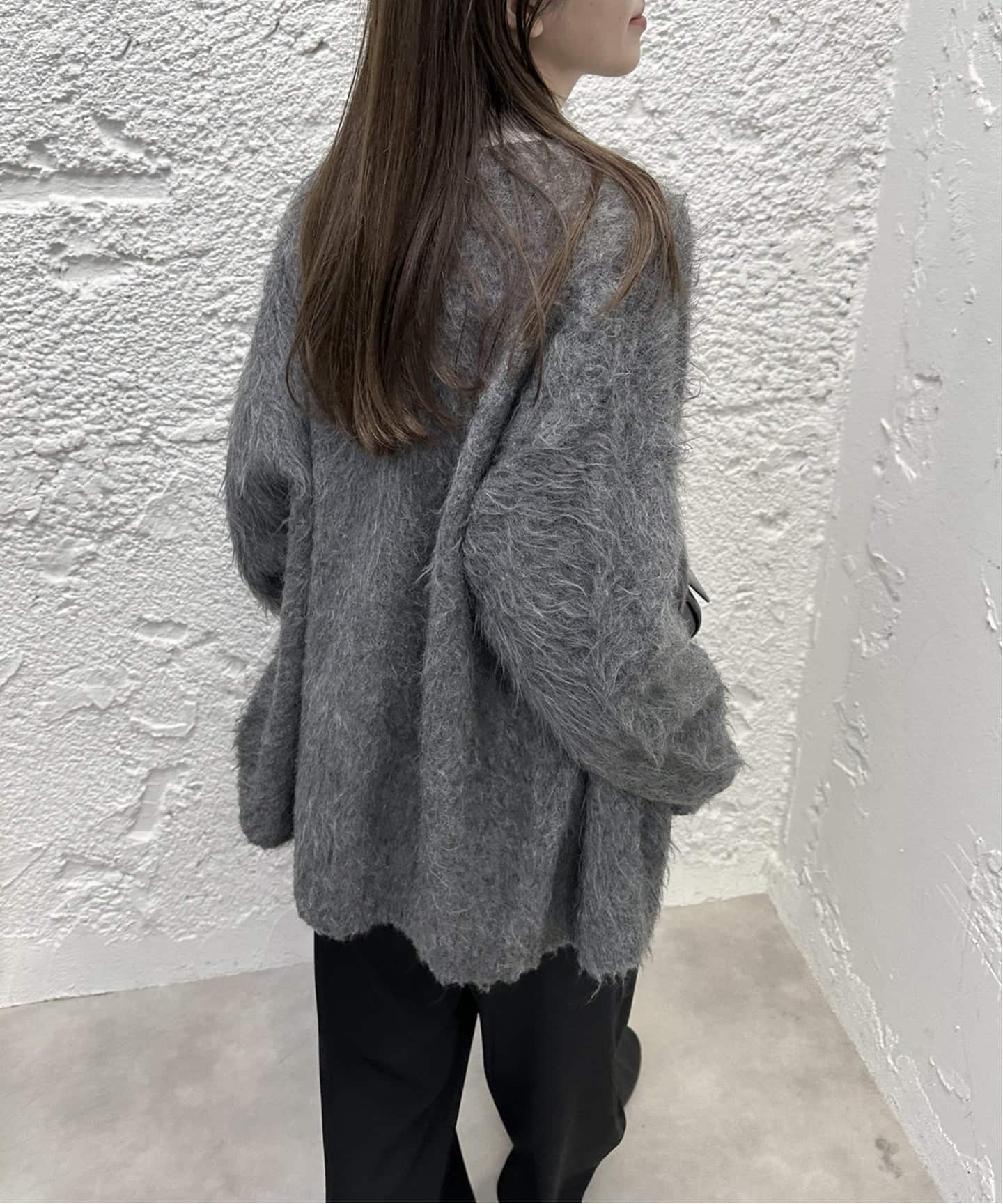 JOURNAL STANDARD シャギーカーディガン　ピンク WEB限定追加予約》シャギーカーディガン（カーディガン