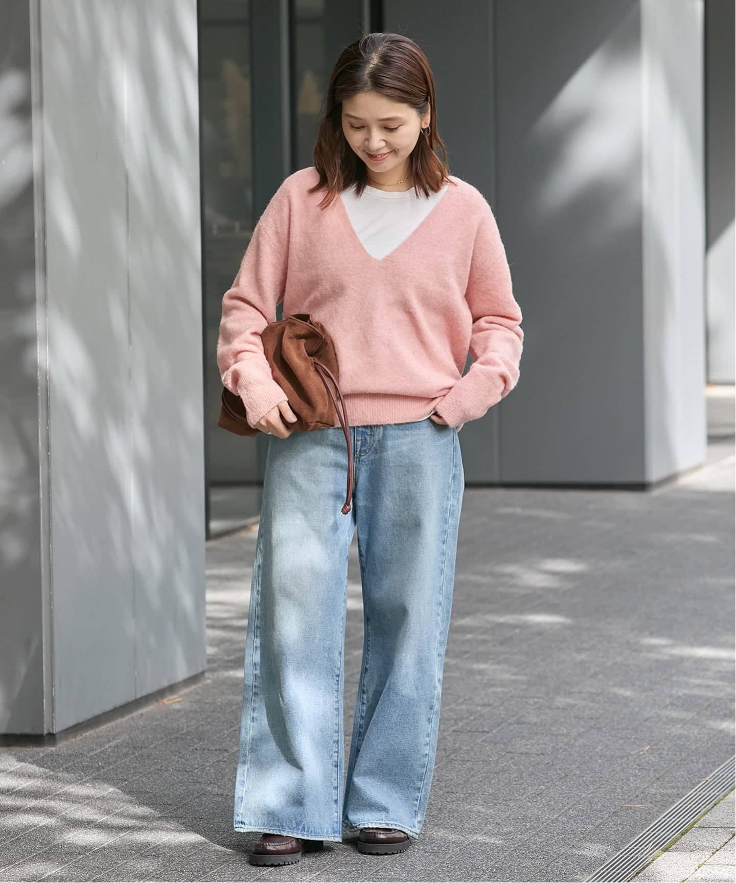 アルパカMIX LOOP DEEP Vプルオーバー（ニット／セーター）｜JOURNAL