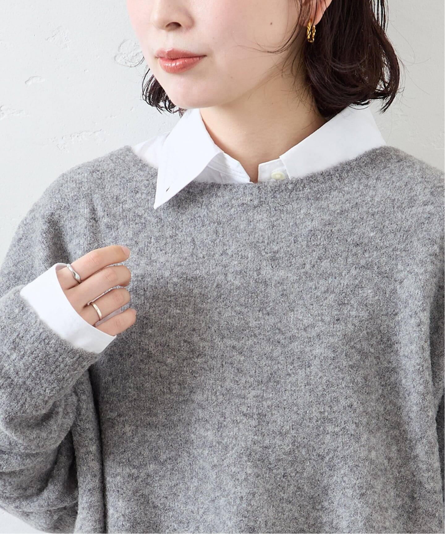 アルパカMIX LOOP 2WAY プルオーバー（ニット／セーター）｜JOURNAL