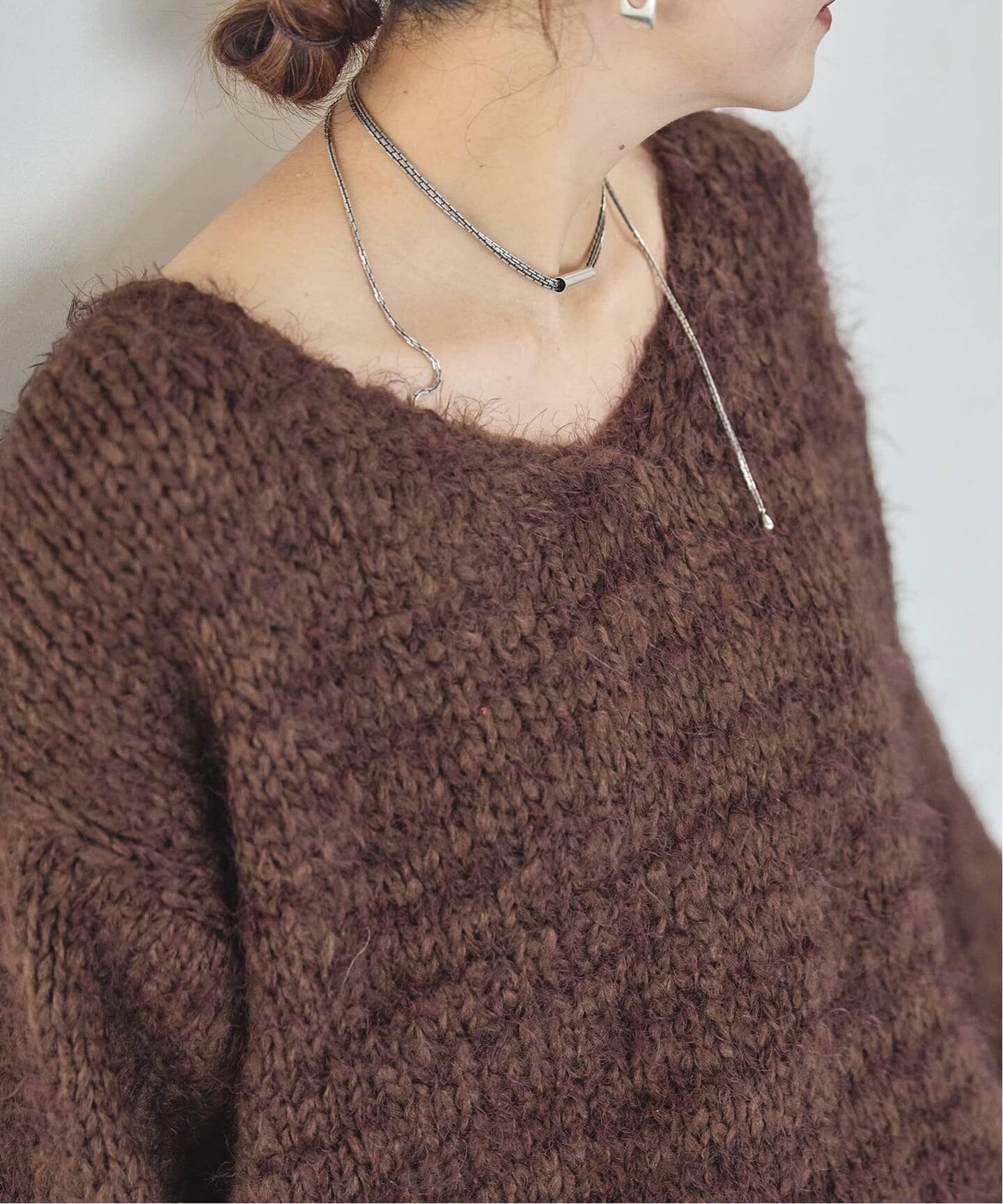 予約》【TRICOTS JEAN MARC/トリコットジーンマルク】Vネック