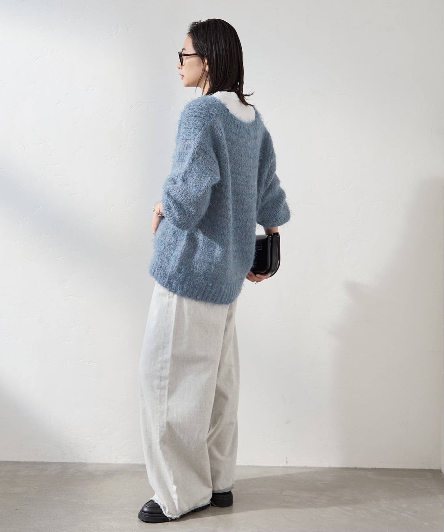予約》【TRICOTS JEAN MARC/トリコットジーンマルク】Vネック