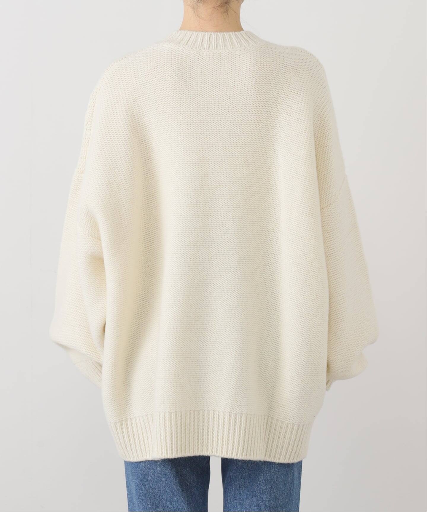 SEEALL/シーオール】CREW NECK SWEATER(ニット/セーター SEEALL/シーオール】CREW NECK SWEATER(ニット/セーター