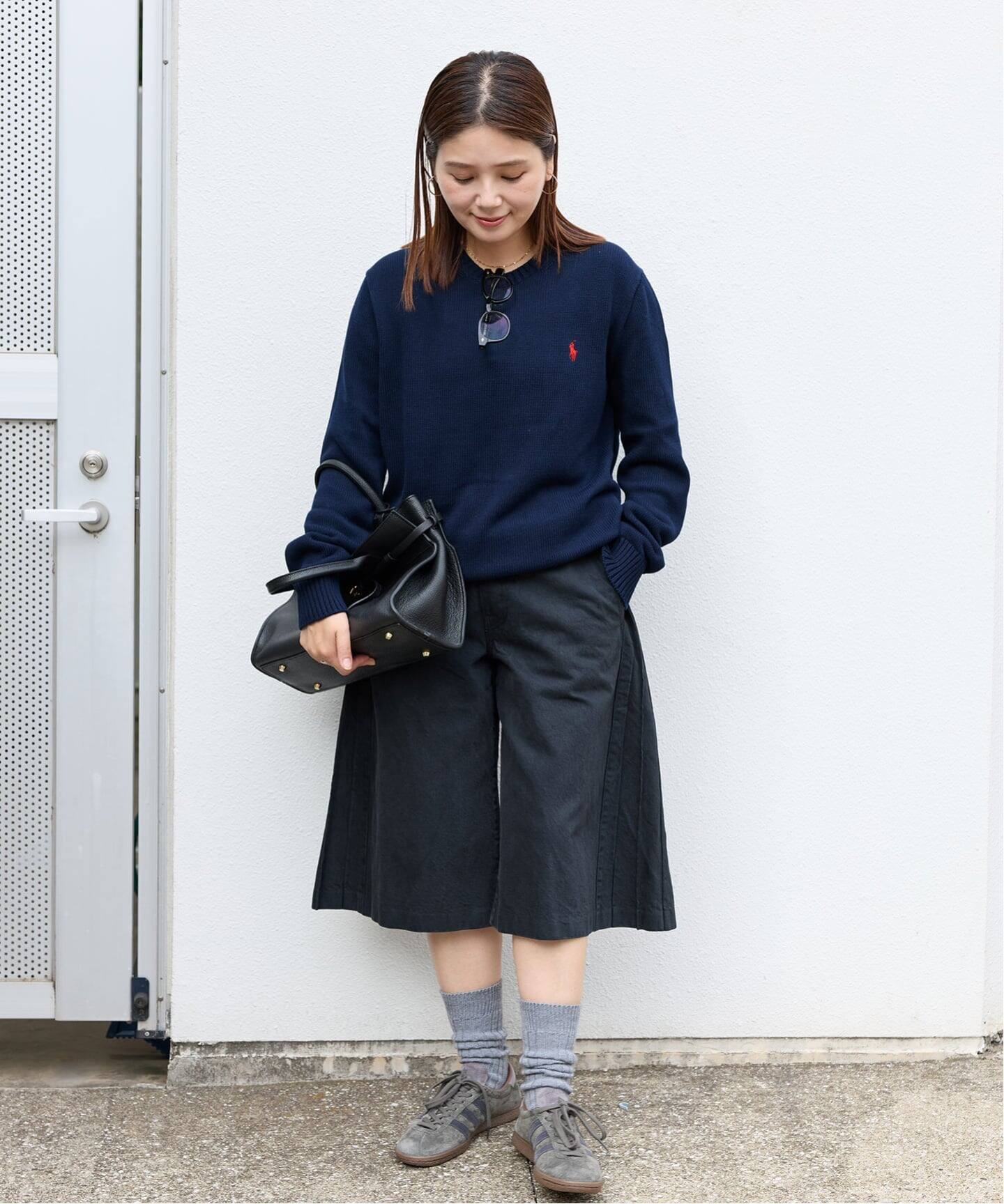 POLO RALPH LAUREN/ポロ ラルフ ローレン】COTTON KNIT PO（ニット