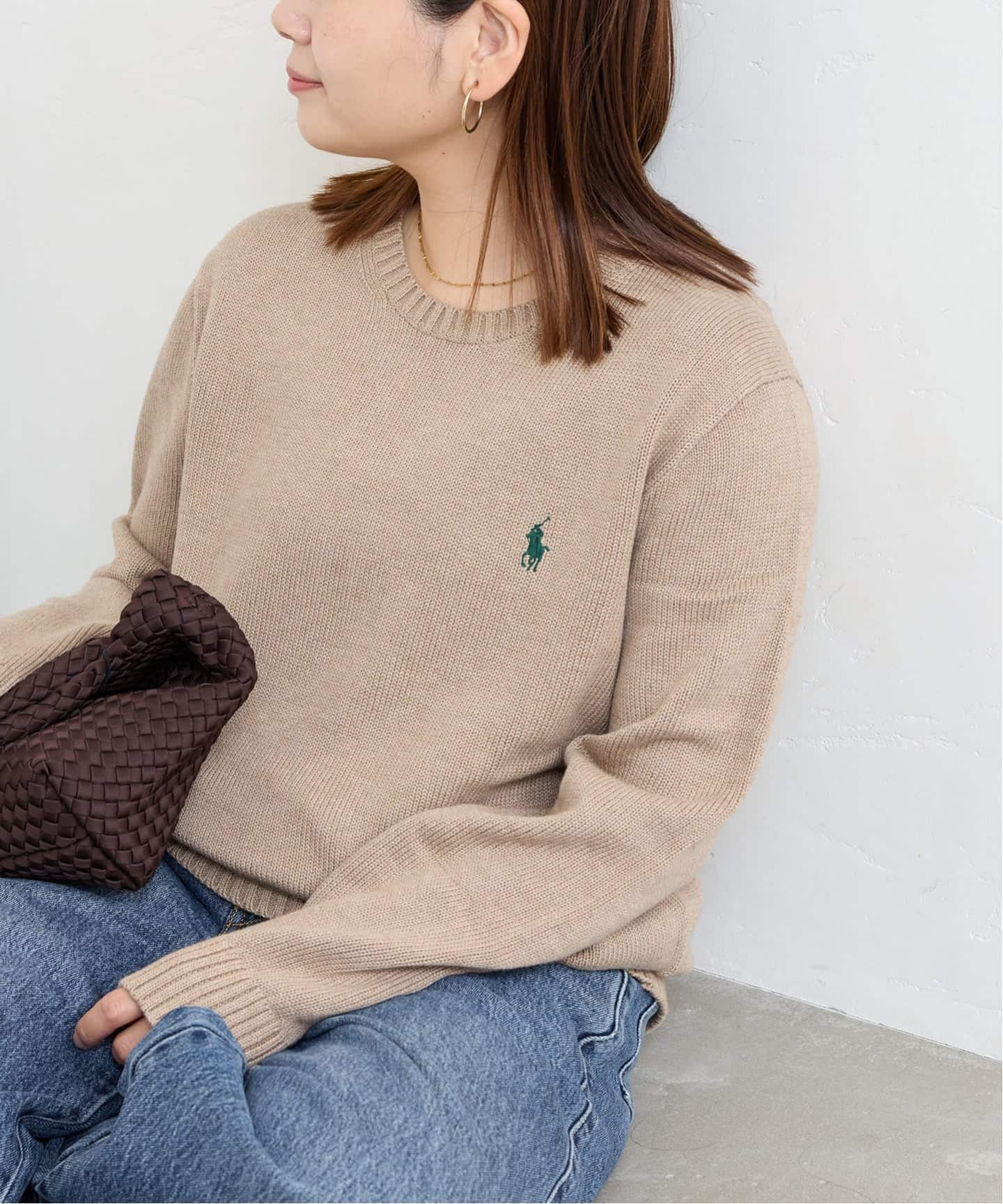 POLO RALPH LAUREN/ポロ ラルフ ローレン】COTTON KNIT PO