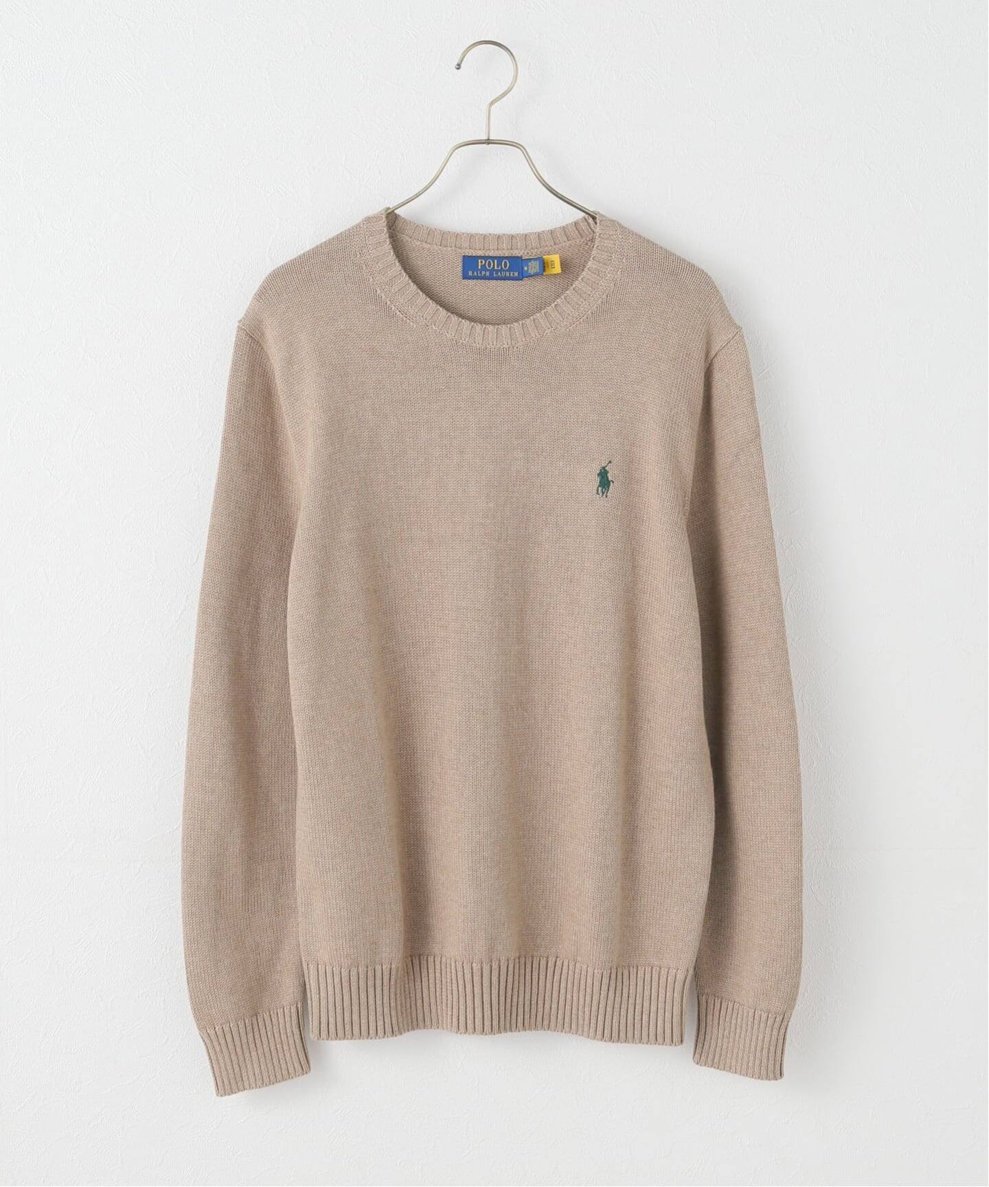 POLO RALPH LAUREN/ポロ ラルフ ローレン】COTTON KNIT PO（ニット