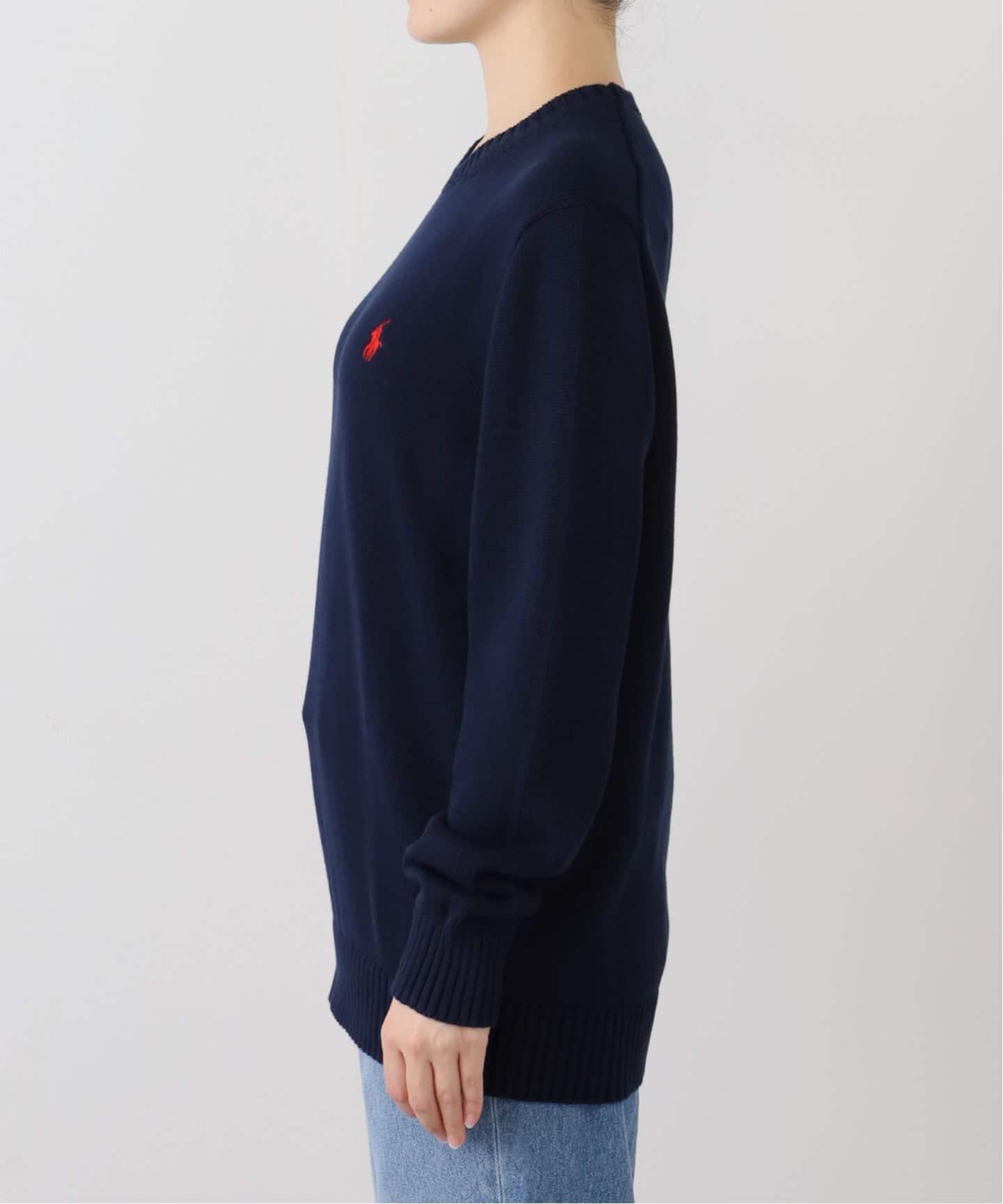 POLO RALPH LAUREN/ポロ ラルフ ローレン】COTTON KNIT PO（ニット