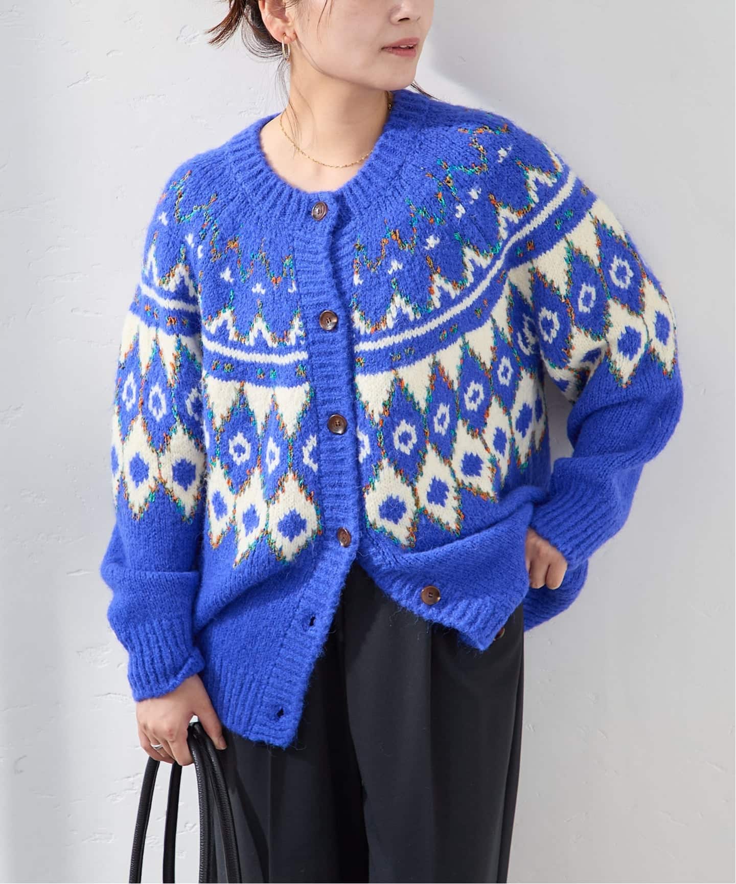 Sunrays×JOURNAL STANDARD ハンドニット カーディガン Sunrays×JOURNAL STANDARD】別注 ハンドニットカーディガン by