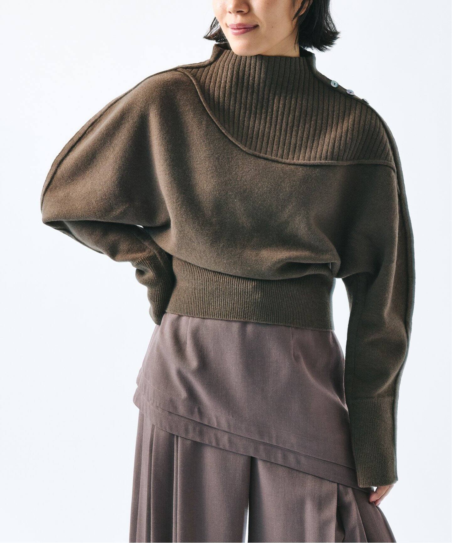 KIARIS vintage＆closet×JS】3Dラウンドニットプルオーバー（ニット 