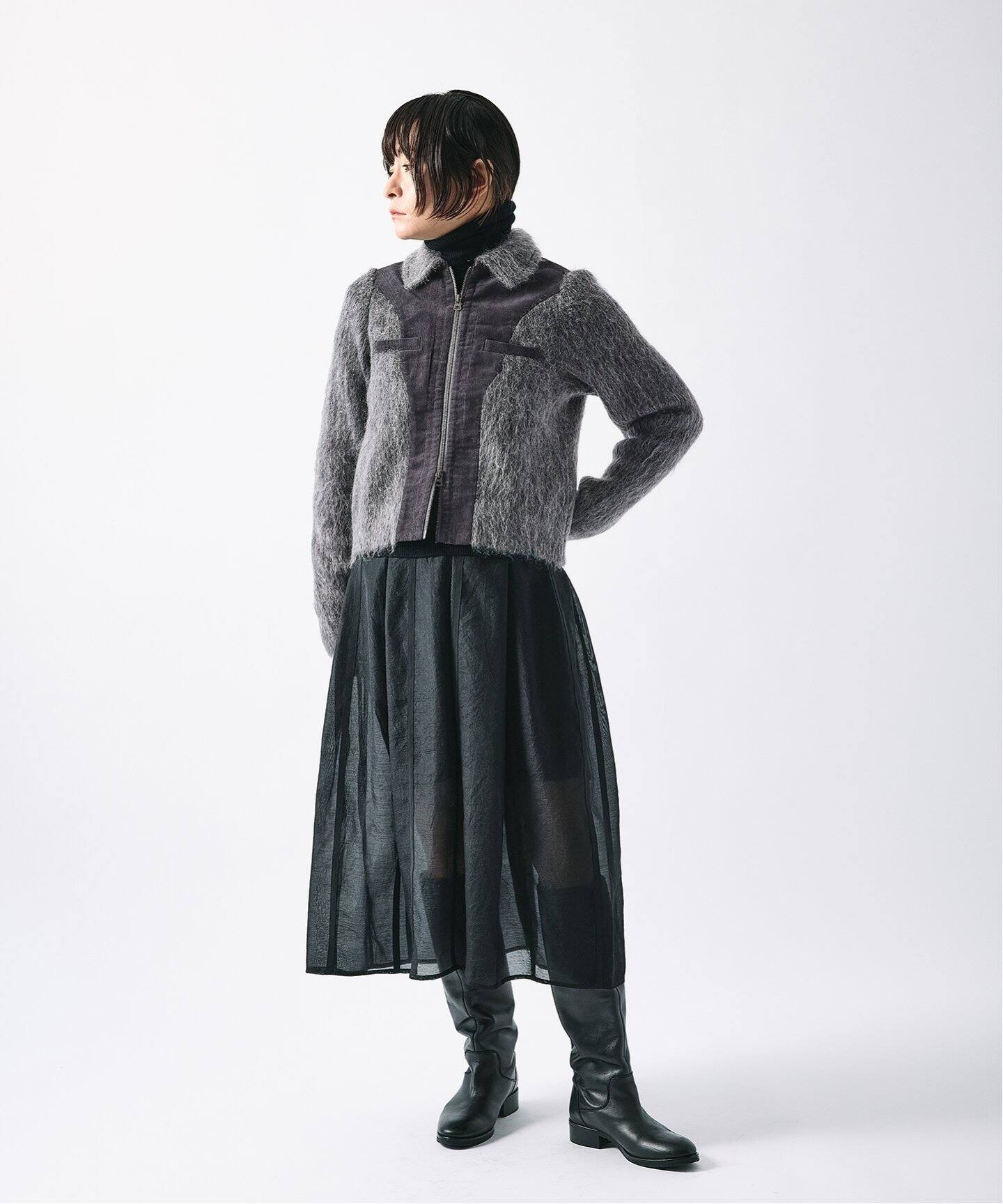 KIARIS vintage＆closet×JS】ドッキングニットブルゾン（その他 