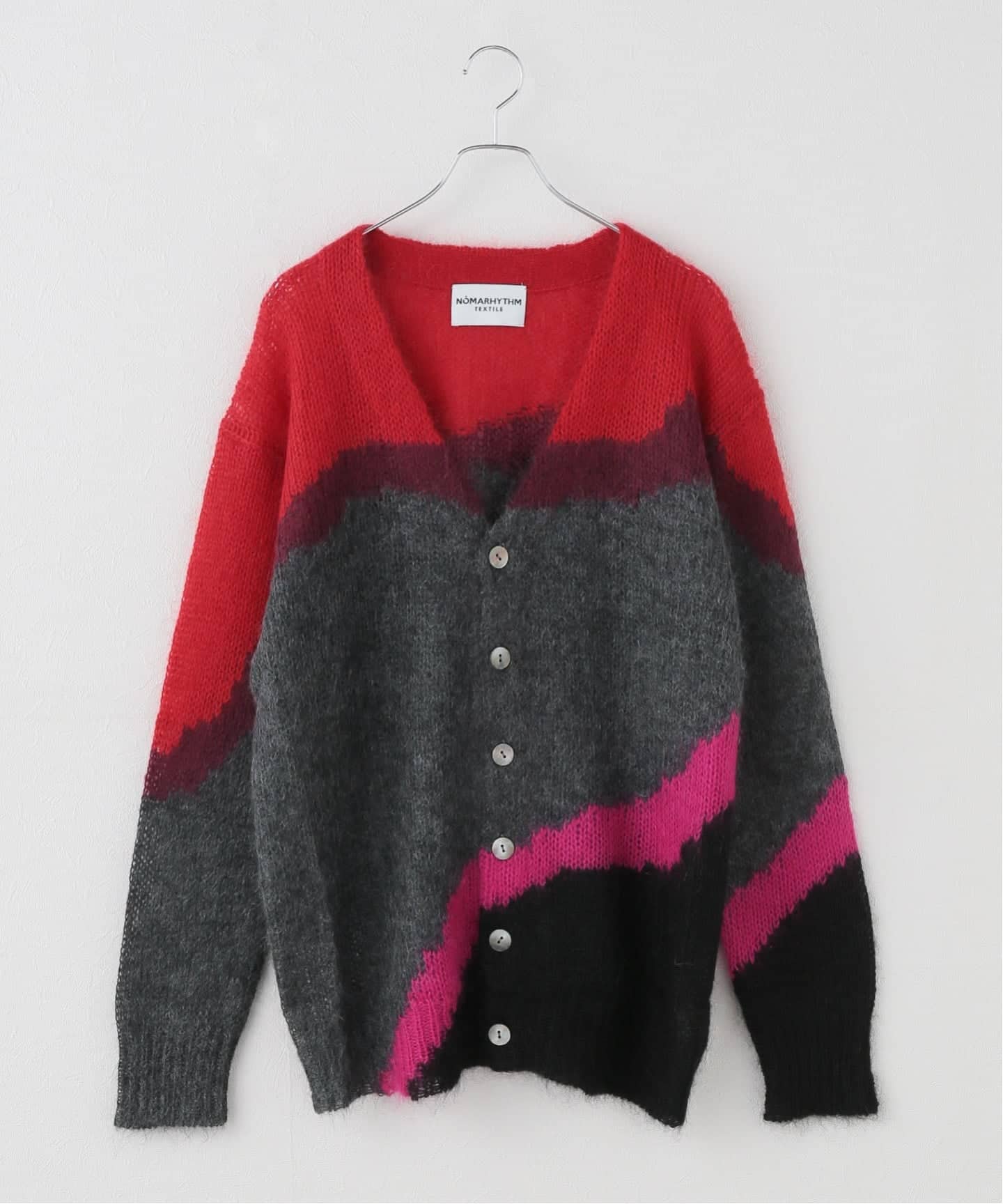 NOMARHYTHM TEXTILE】MULTI Colour Mohair MIX Cardigan（カーディガン