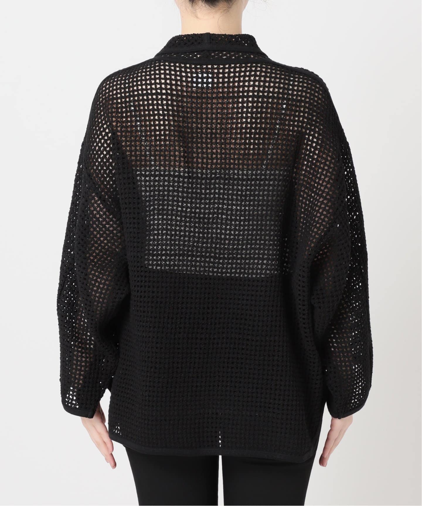 ARMY TWILL/アーミーツイル】 COTTON MESH SHIRT（カーディガン