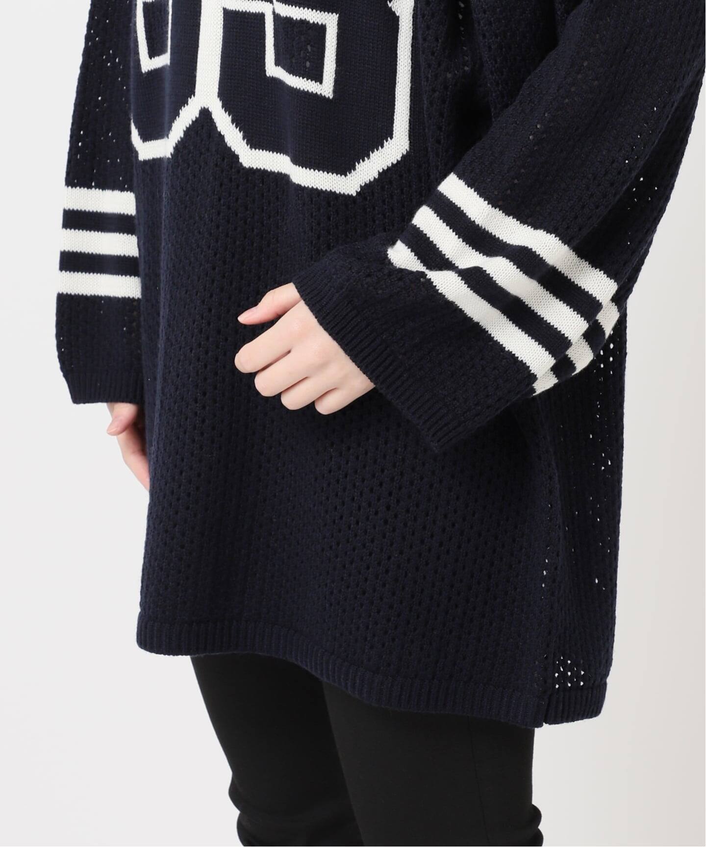 メイソンズ MASON'S ジャケット ニット シングル 予約》別注【MASON/メイソン】スカシアミレタードニット(ニット