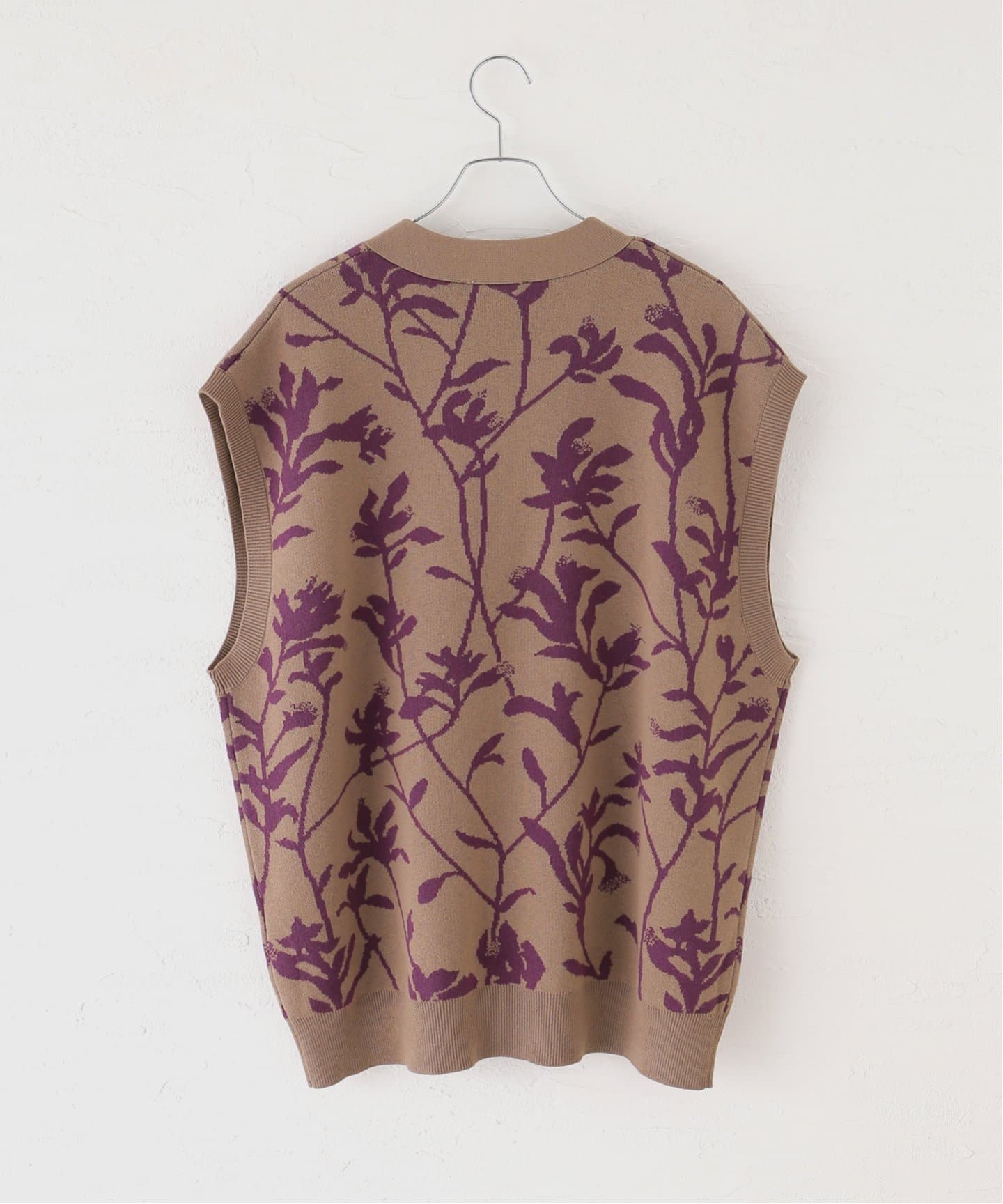美品 MIOSMOKEY JQ KNIT VEST 40 コン 【公式通販】 美品 MIOSMOKEY JQ KNIT VEST 40 コン 【公式通販】