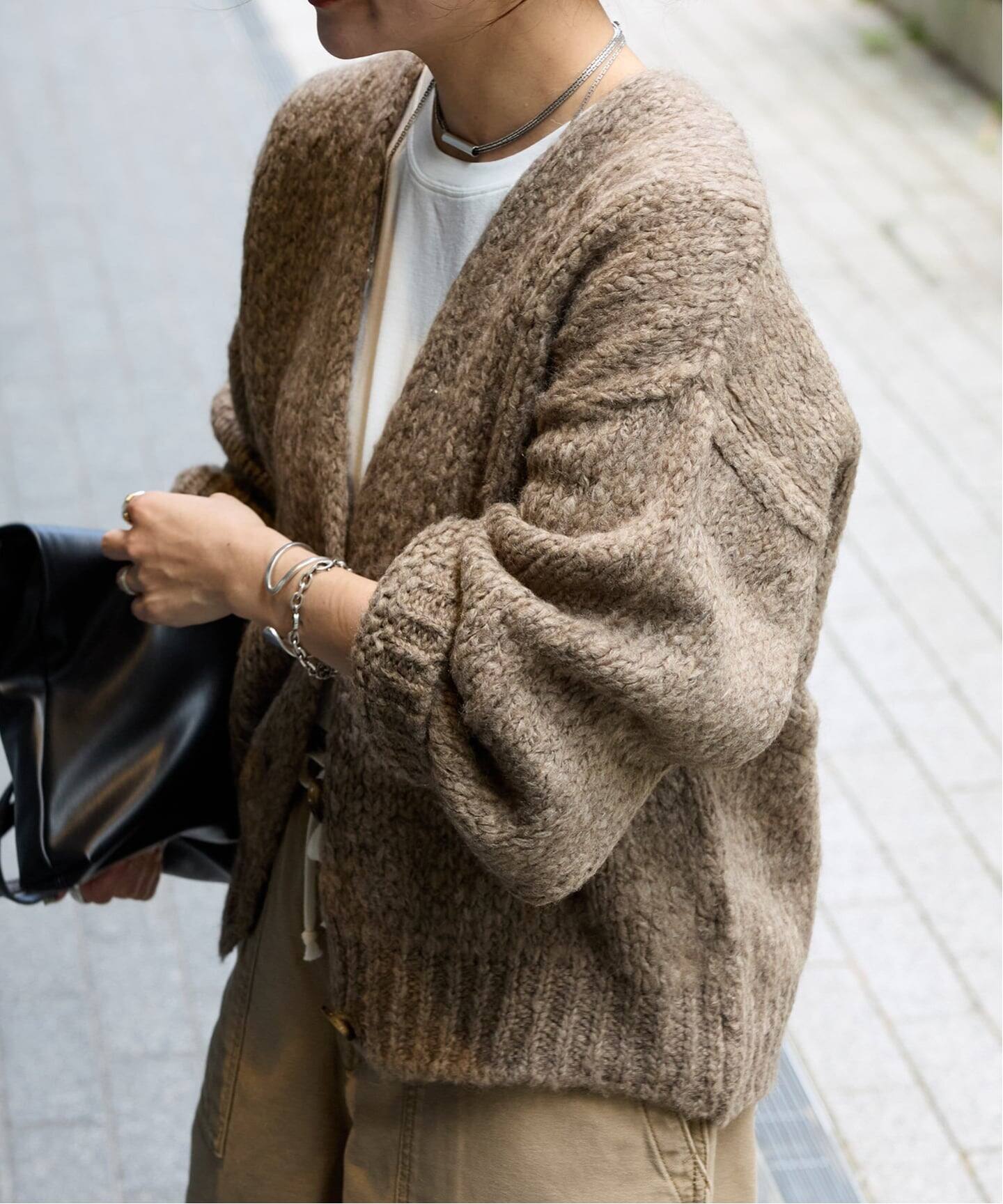 追加2》【TRICOTS JEAN MARC/トリコットジーンマルク】ボタンツキ